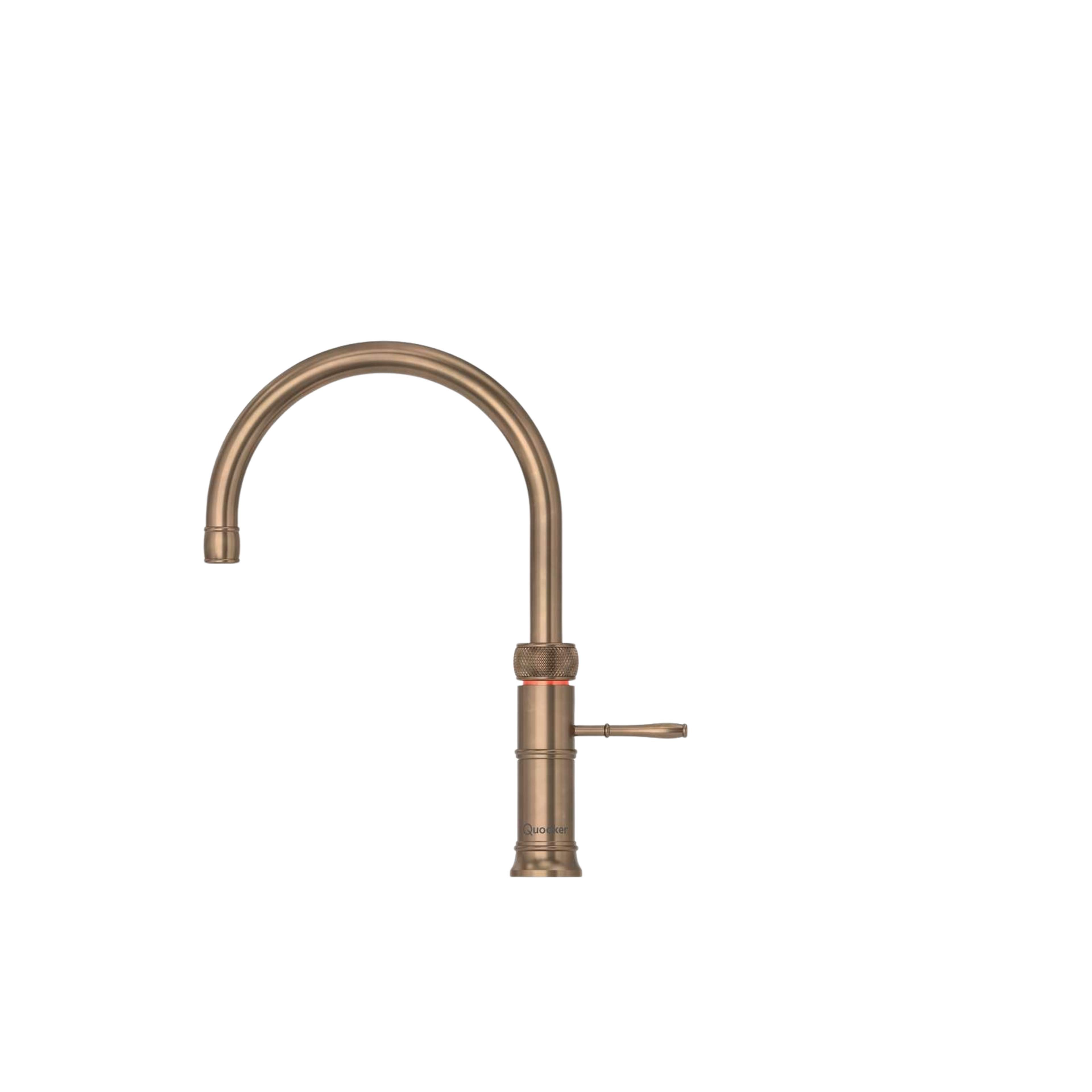 Quooker Classic Fusion Round with 3 liter container Aged brass