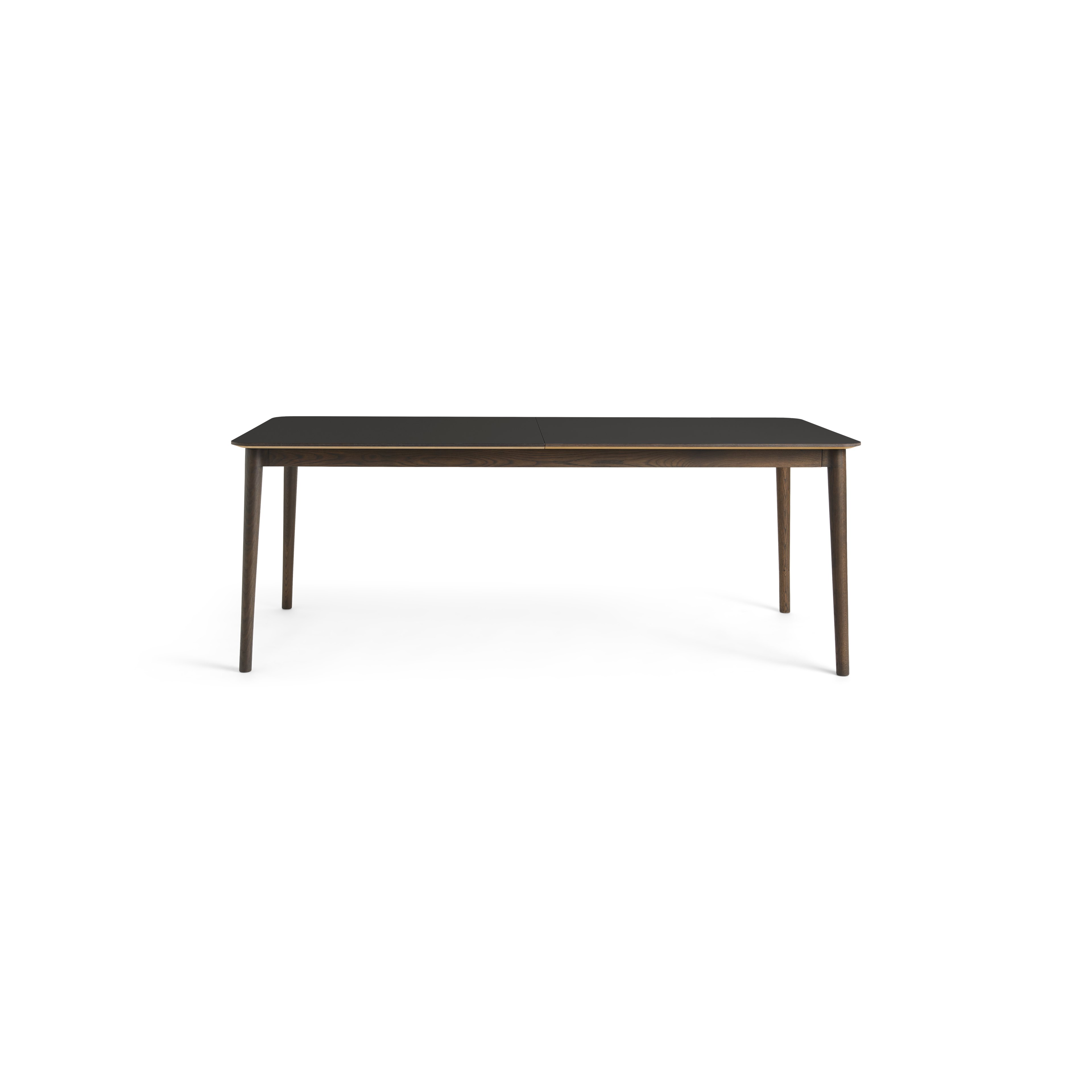 Kvik T01 Spisebord 200x90cm Dark oak/Black