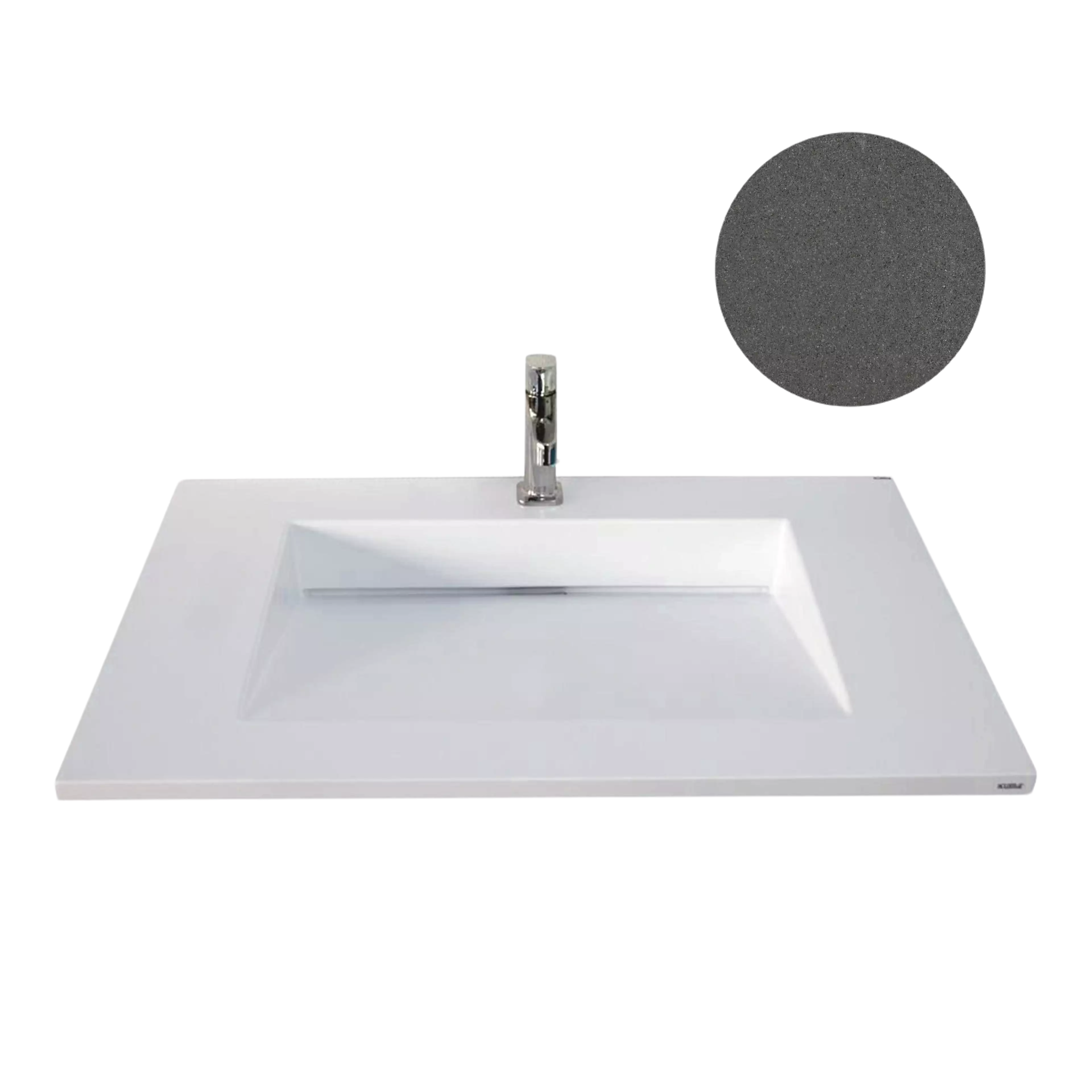 KUMA Zura 52/36 Sink  1620x545x20mm Basic grey mat