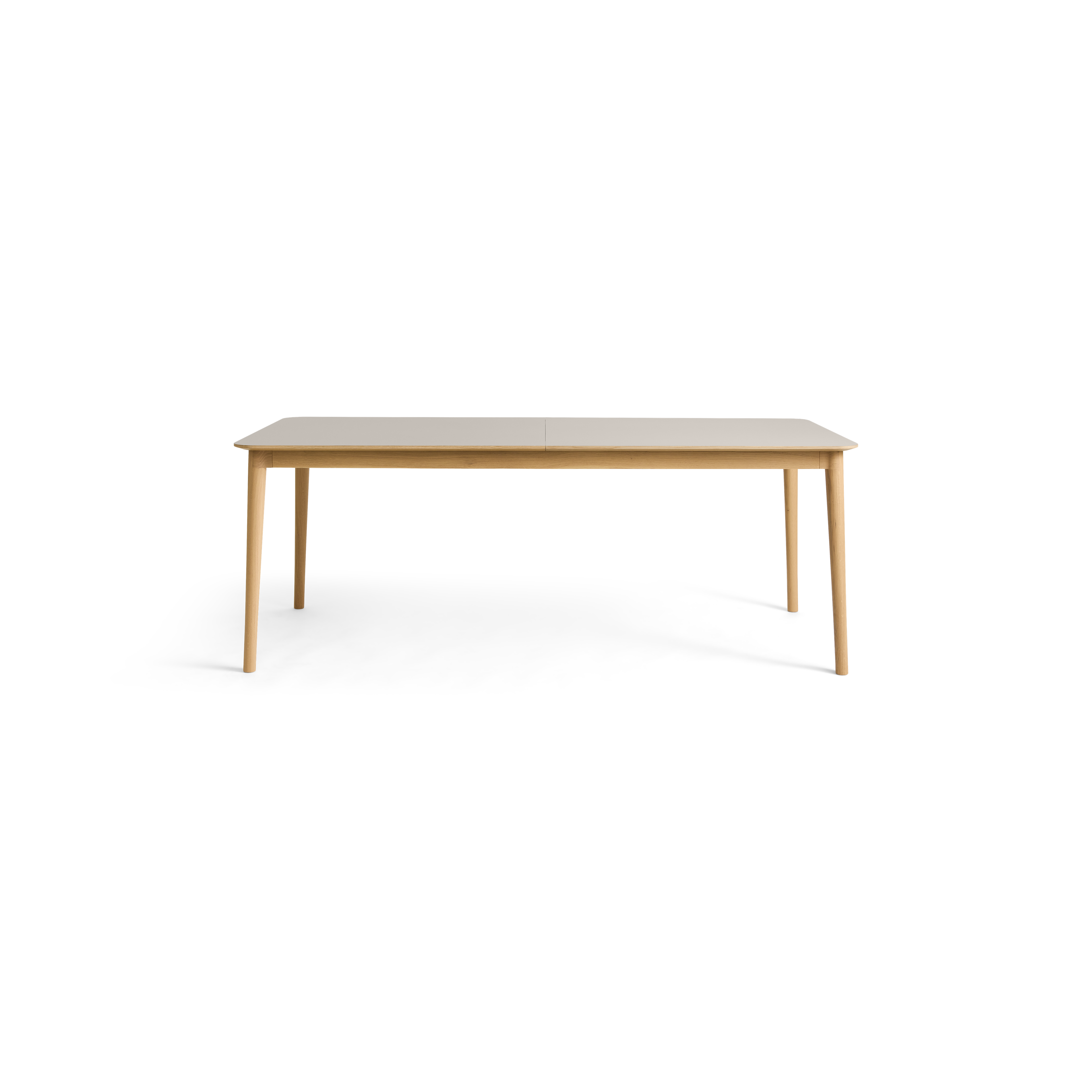 Kvik T01 Dining table 200x90cm Light oak/Arizona beige