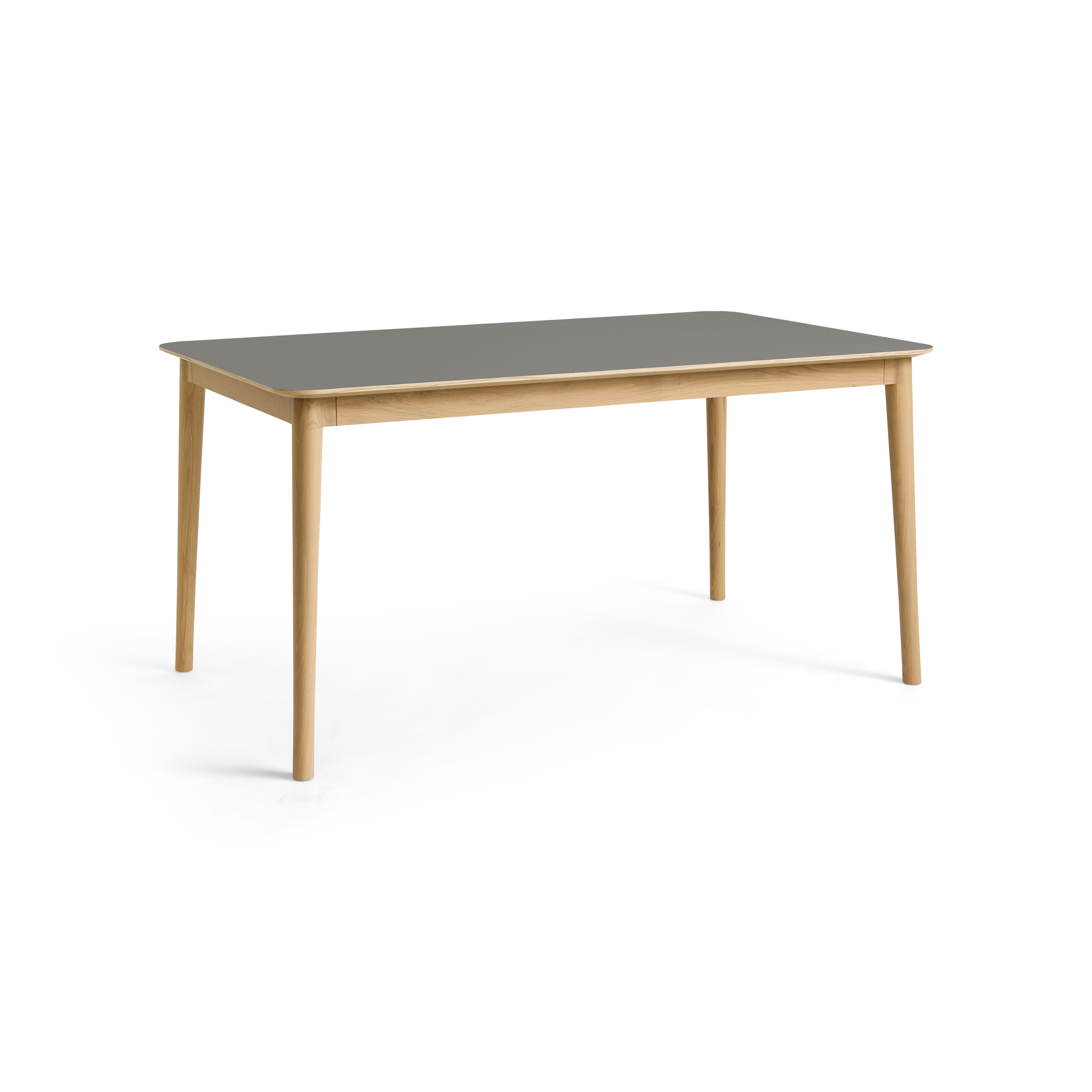 Kvik T01 Dining table 150x90cm Light oak/London grey
