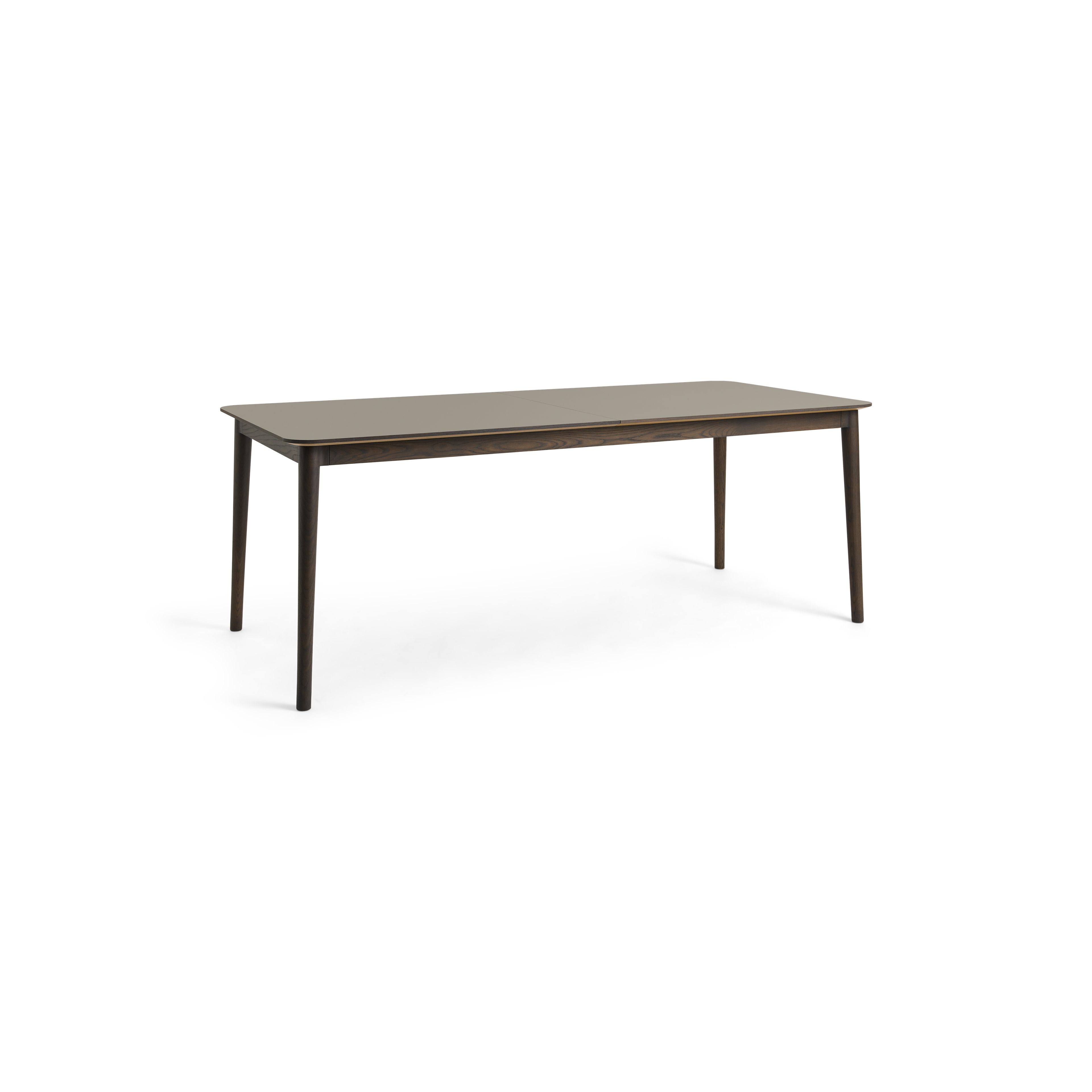 Kvik T01 Dining table 200x90cm Dark oak/Clay