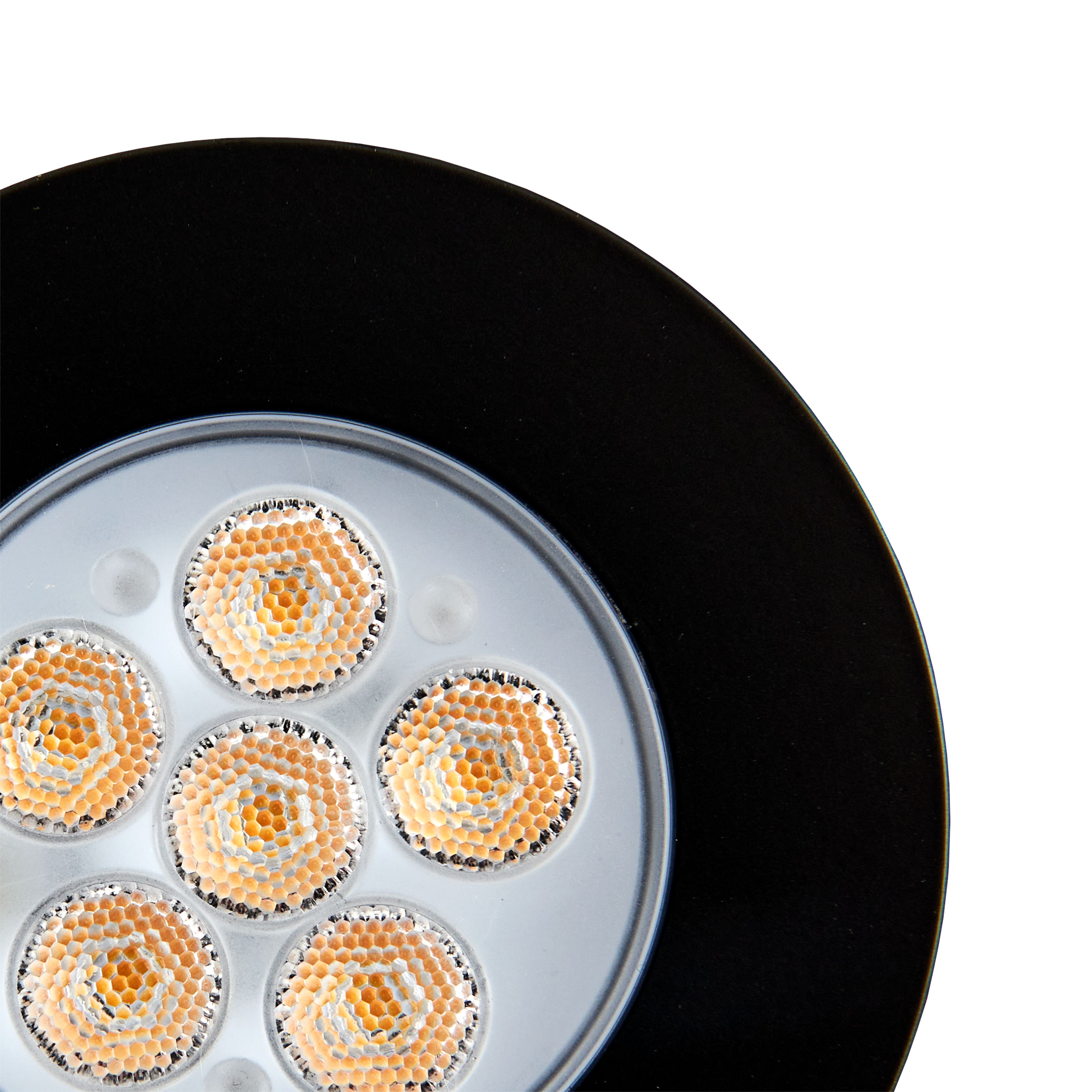LED Spott Ø55mm. 12V/3,1W 2700-4000 Multi vit Svart