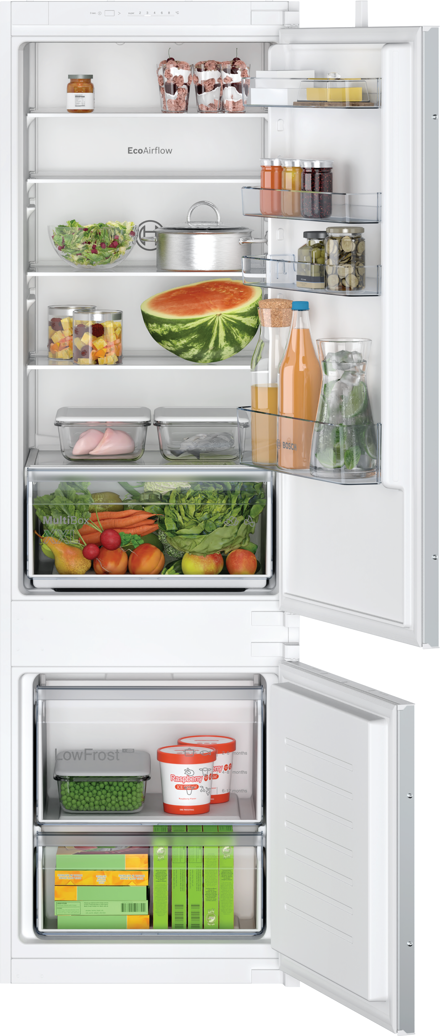 BOSCH KIV87NSE0 Kyl/frys 178cm