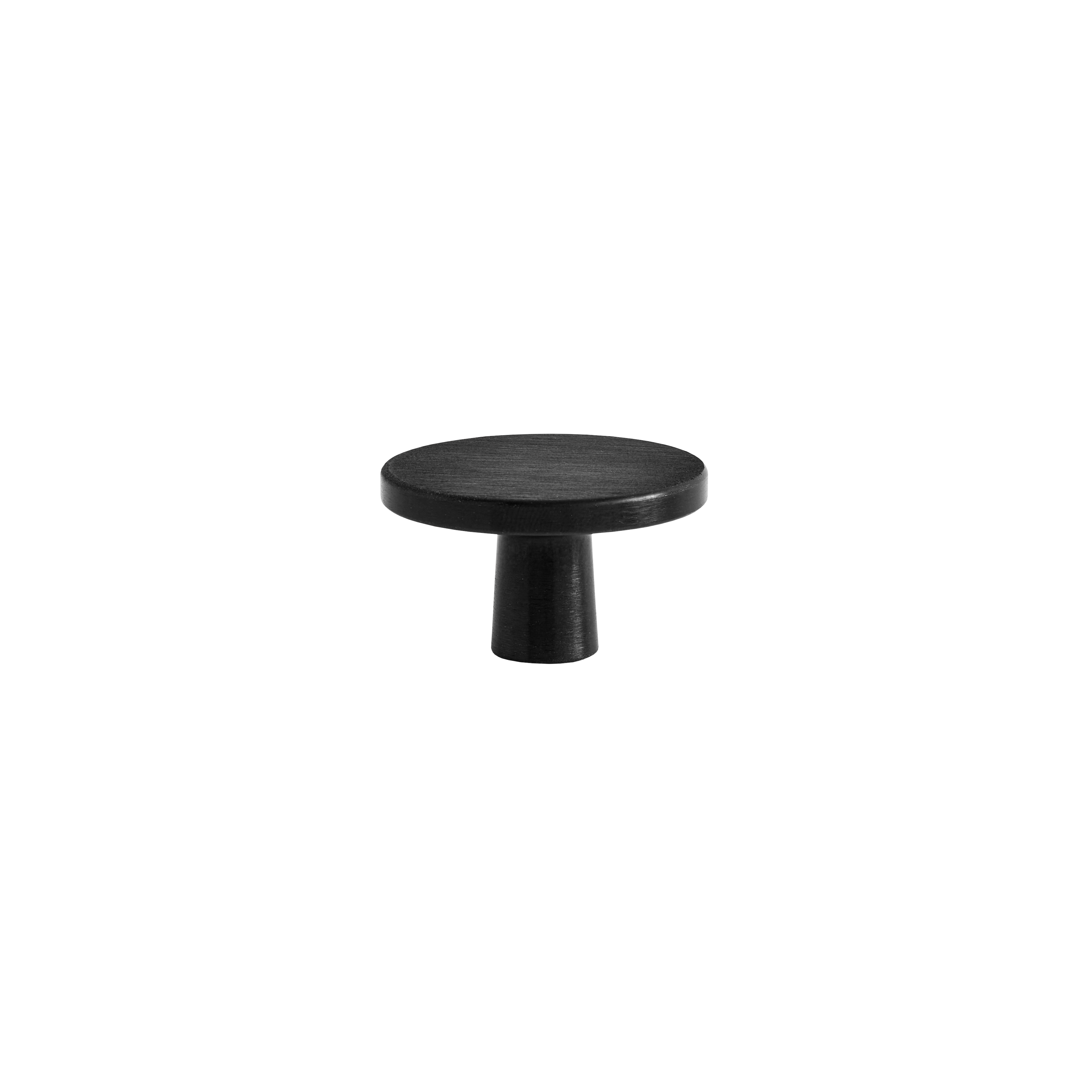 Knob Ø42 mm Brushed Black