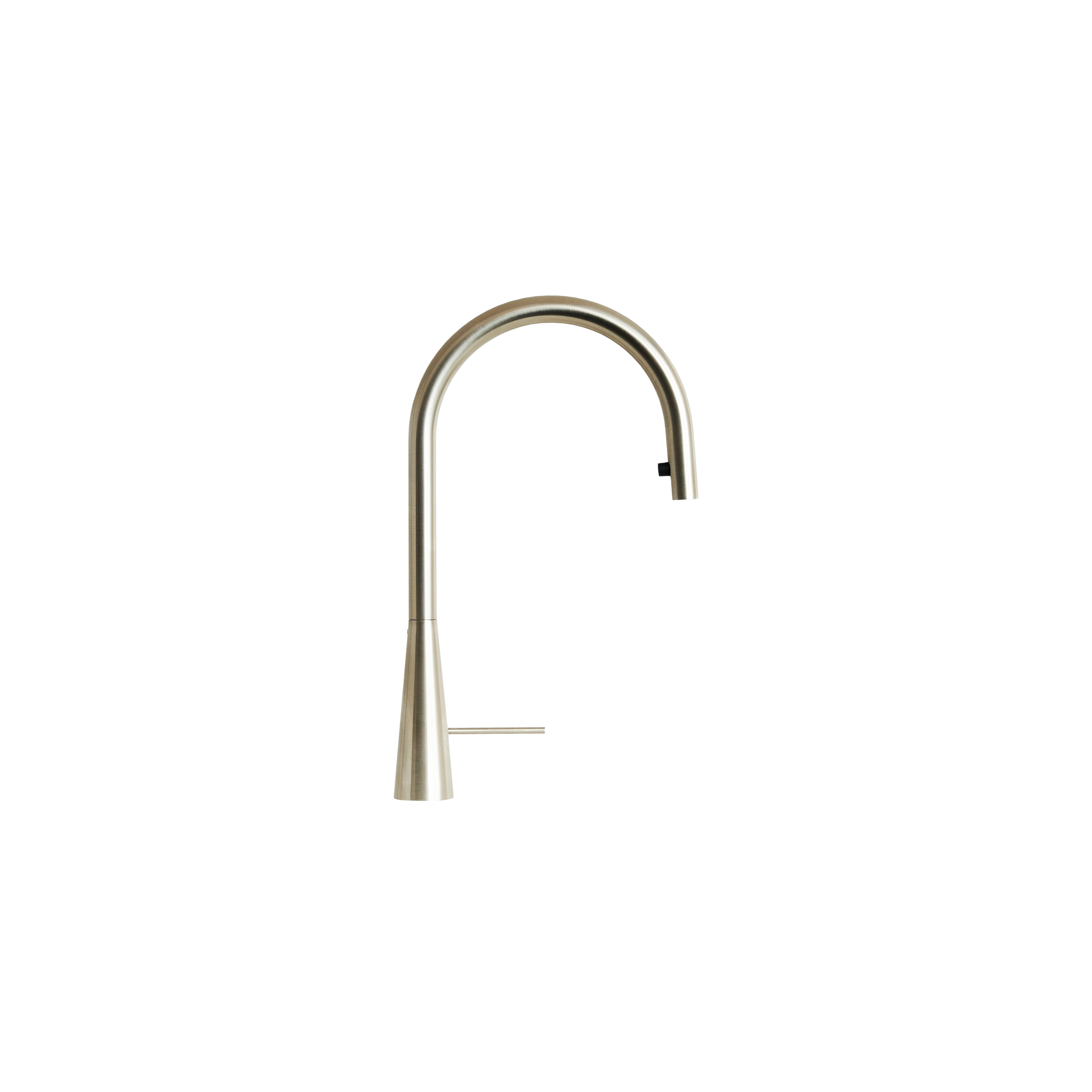 Newform Conico with extraction C nozzle Brushed chrome