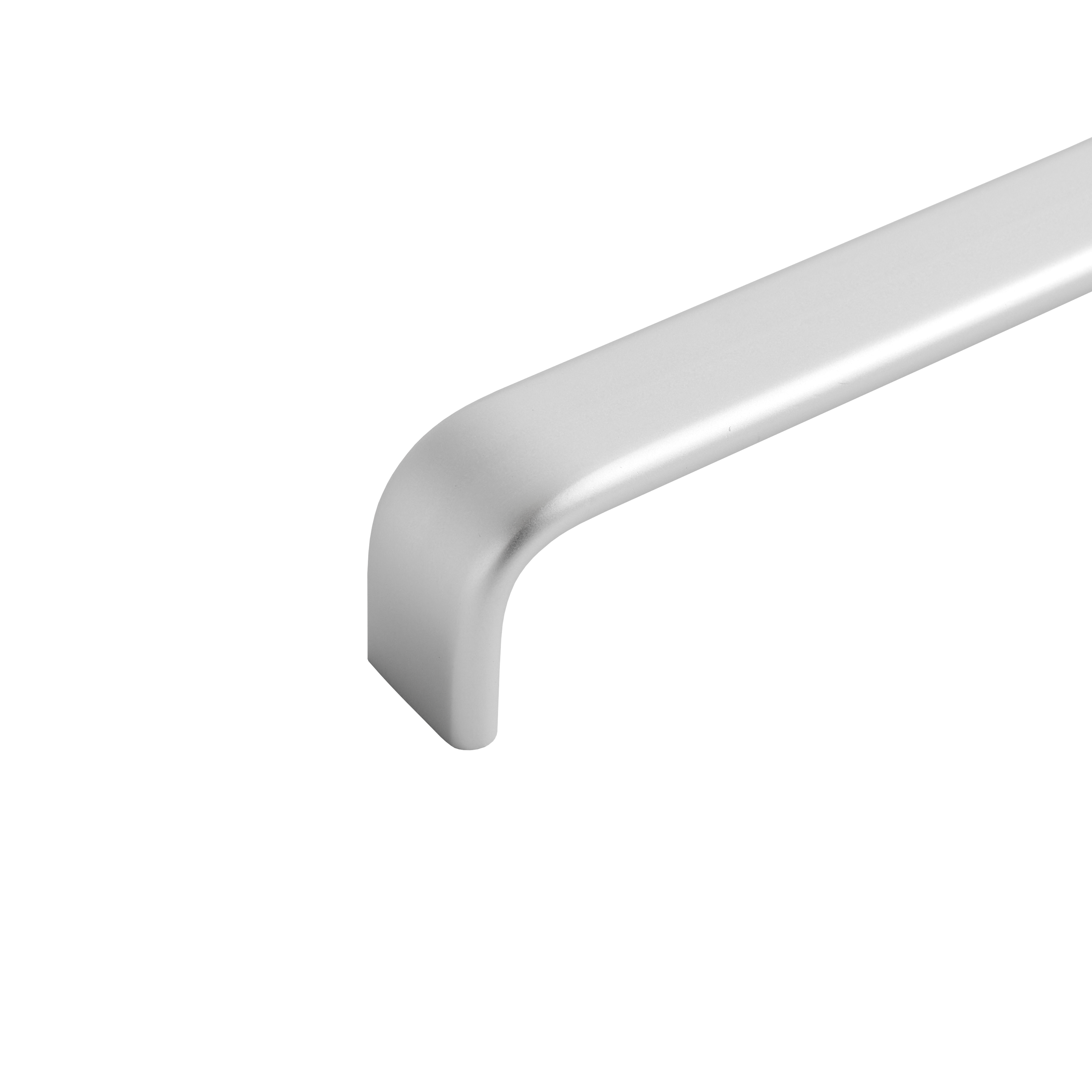 Bågformat handtag 165mm (c/c 160mm) Aluminium