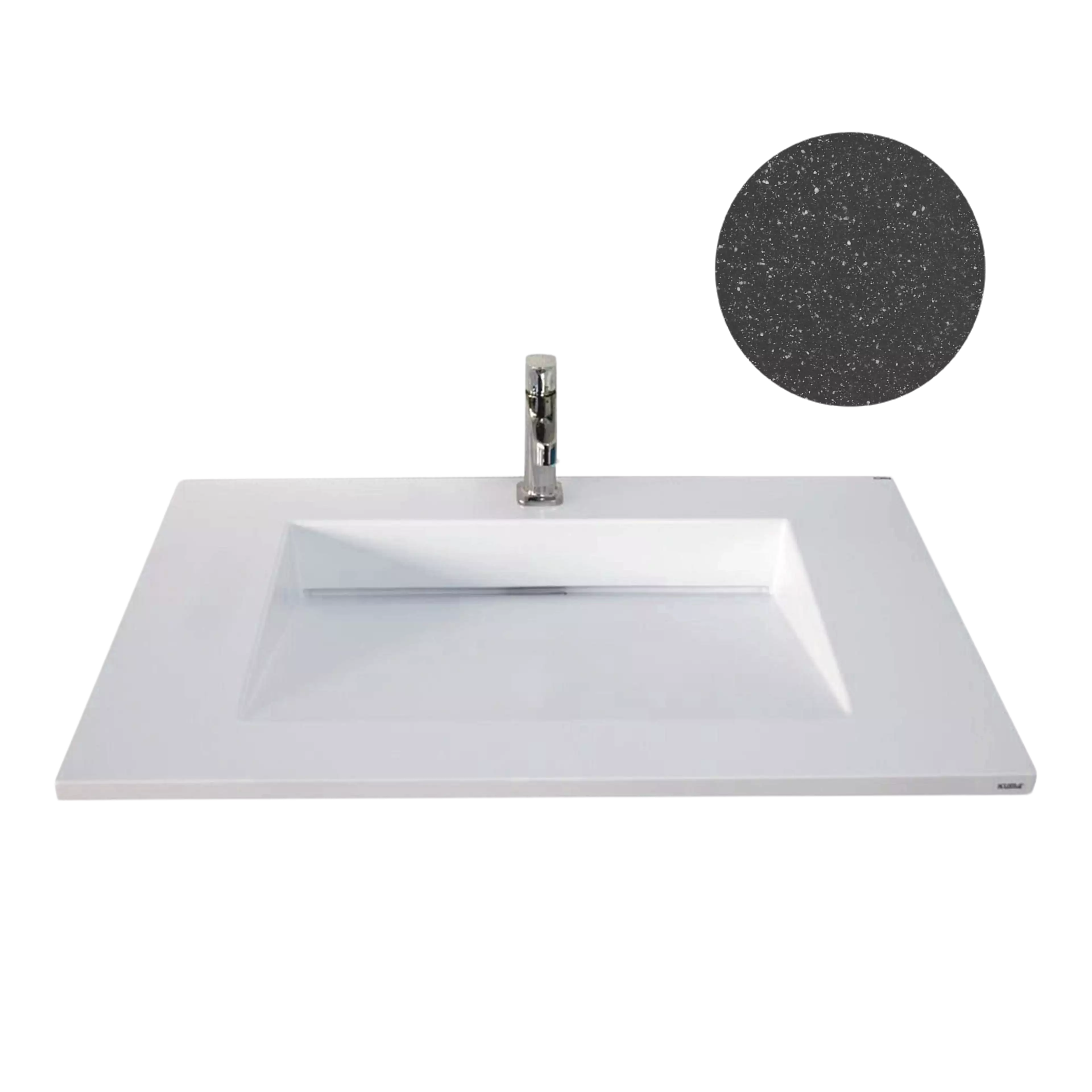 KUMA Zura 52/36 Sink  1620x545x20mm Night sky mat