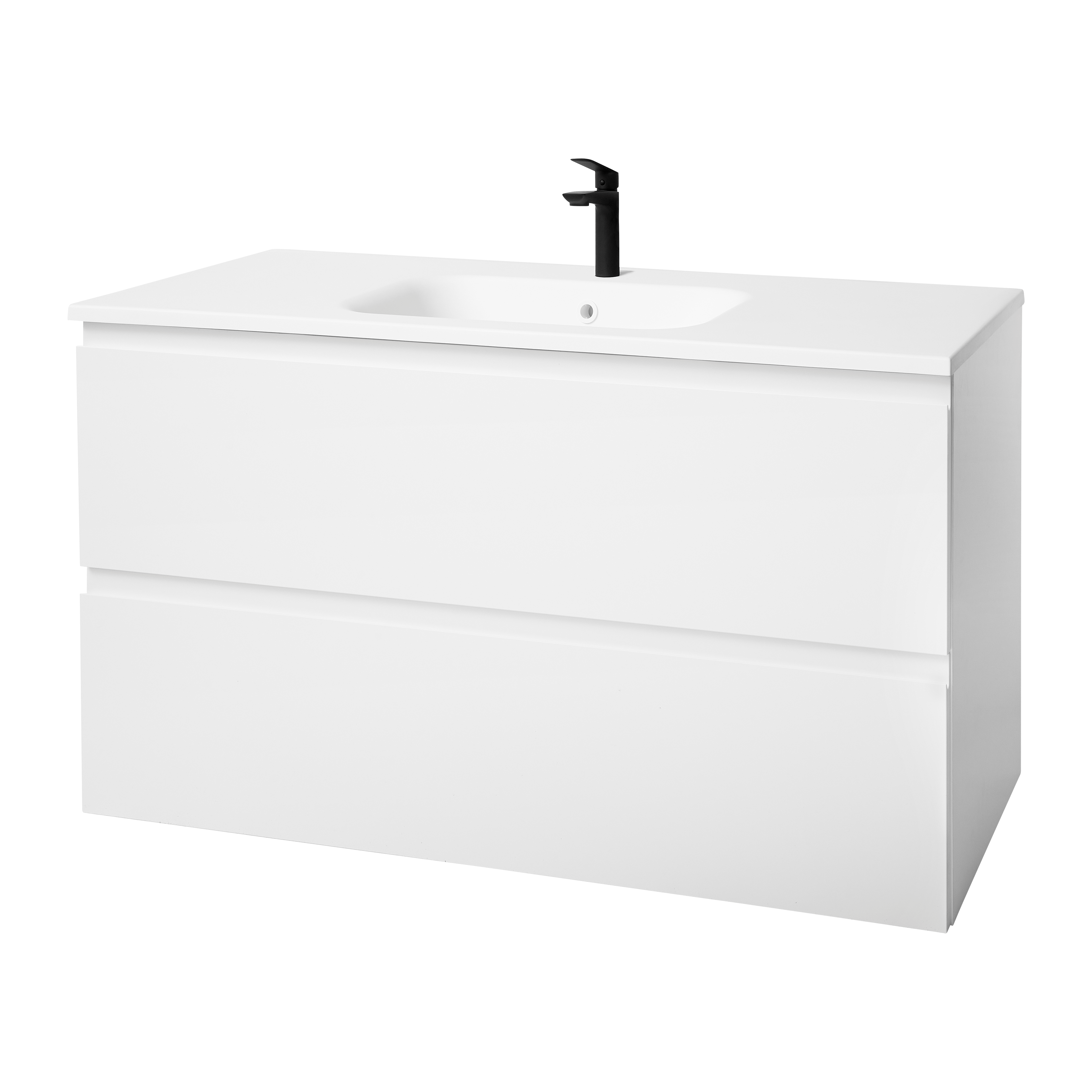 KVIKSET white Bad-Set 120 cm