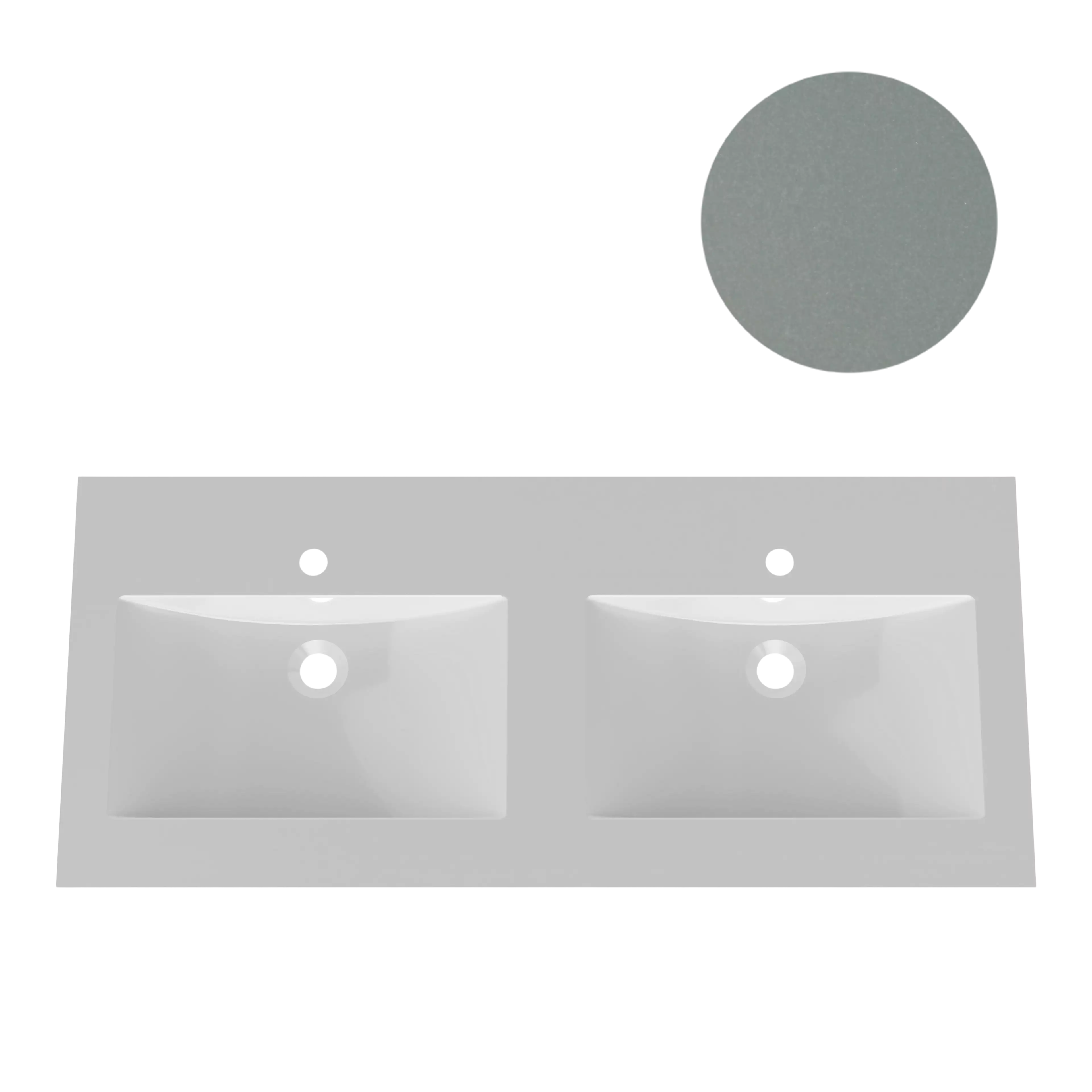 KUMA Urana Double sink  1620x545x15mm Green