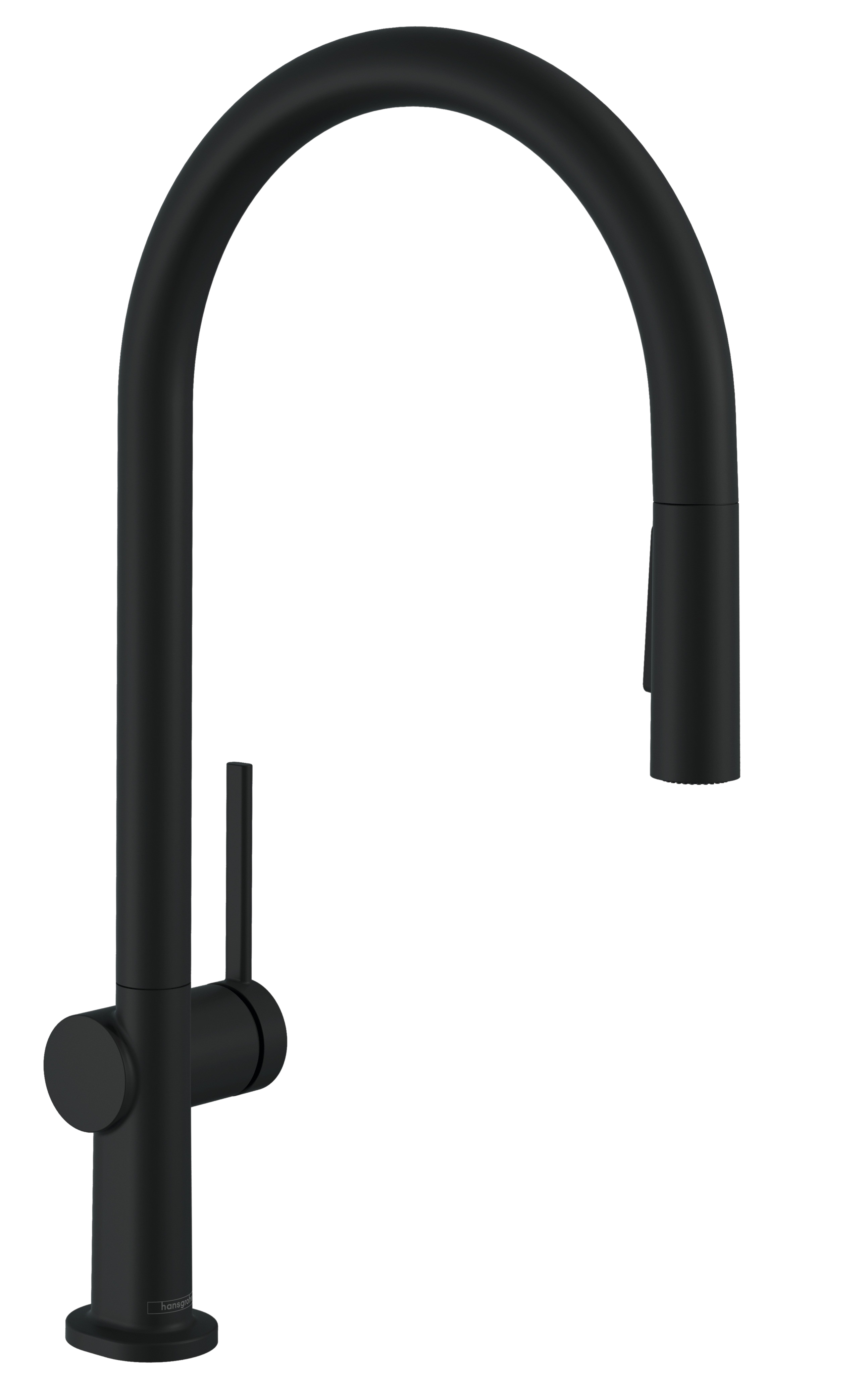Hansgrohe Talis M54 with extraction C nozzle Matt black