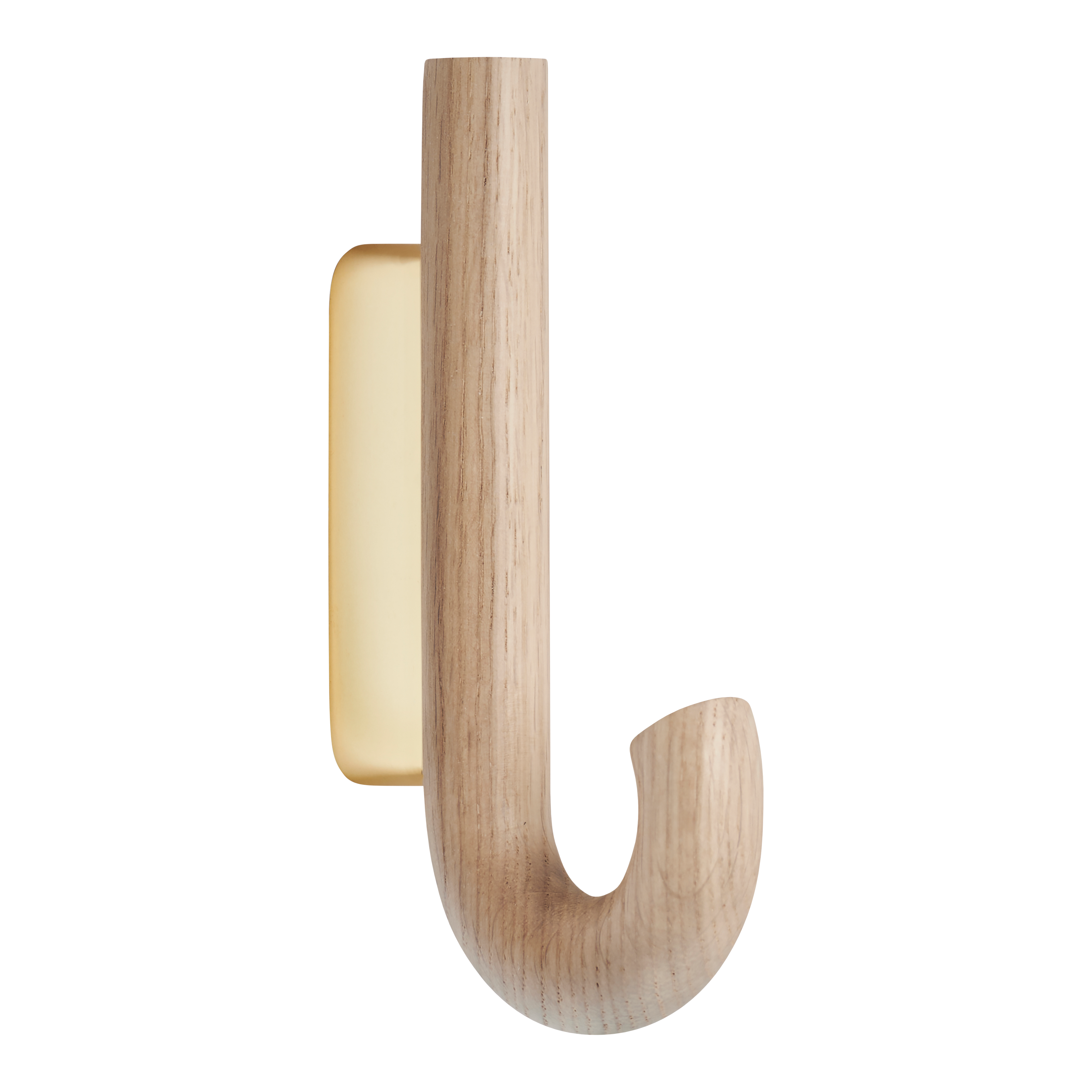 Hook Krok mini Ek/Mässing