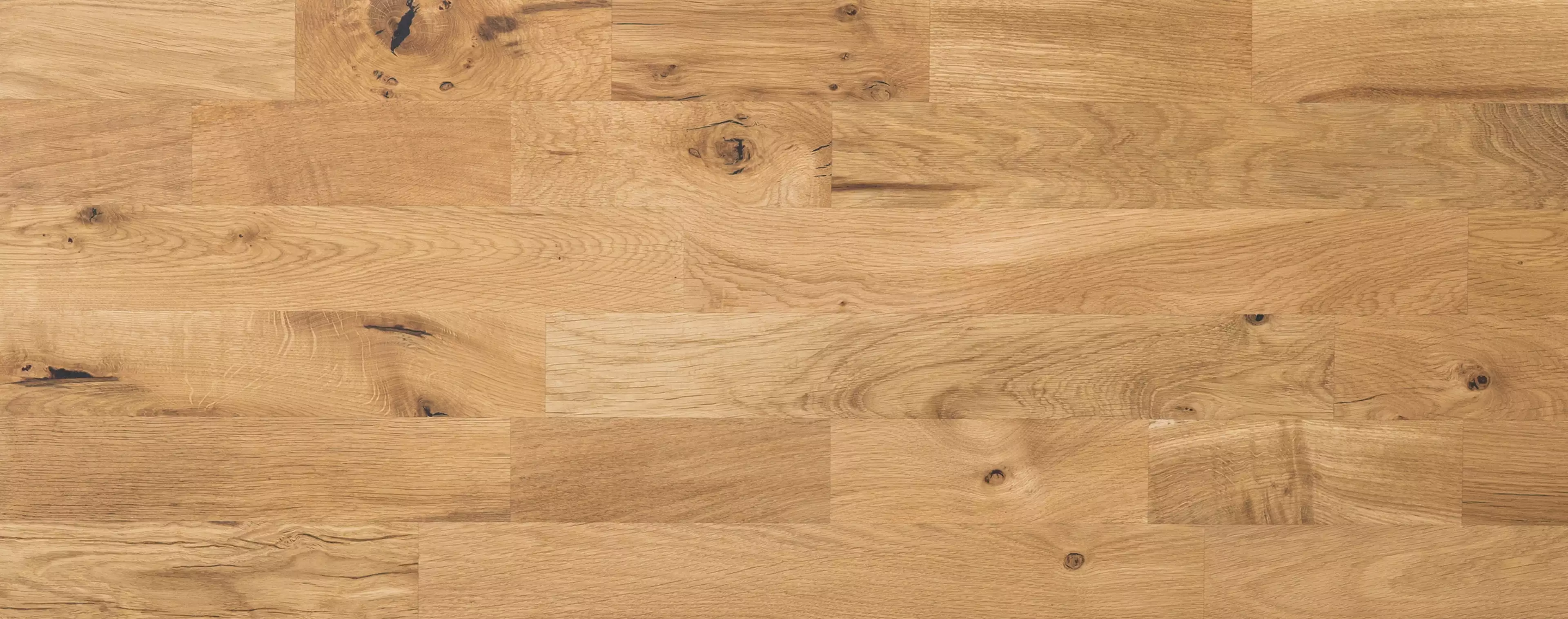 20mm Massief hout werkblad Eik rustiek - Naturel olie <620mm