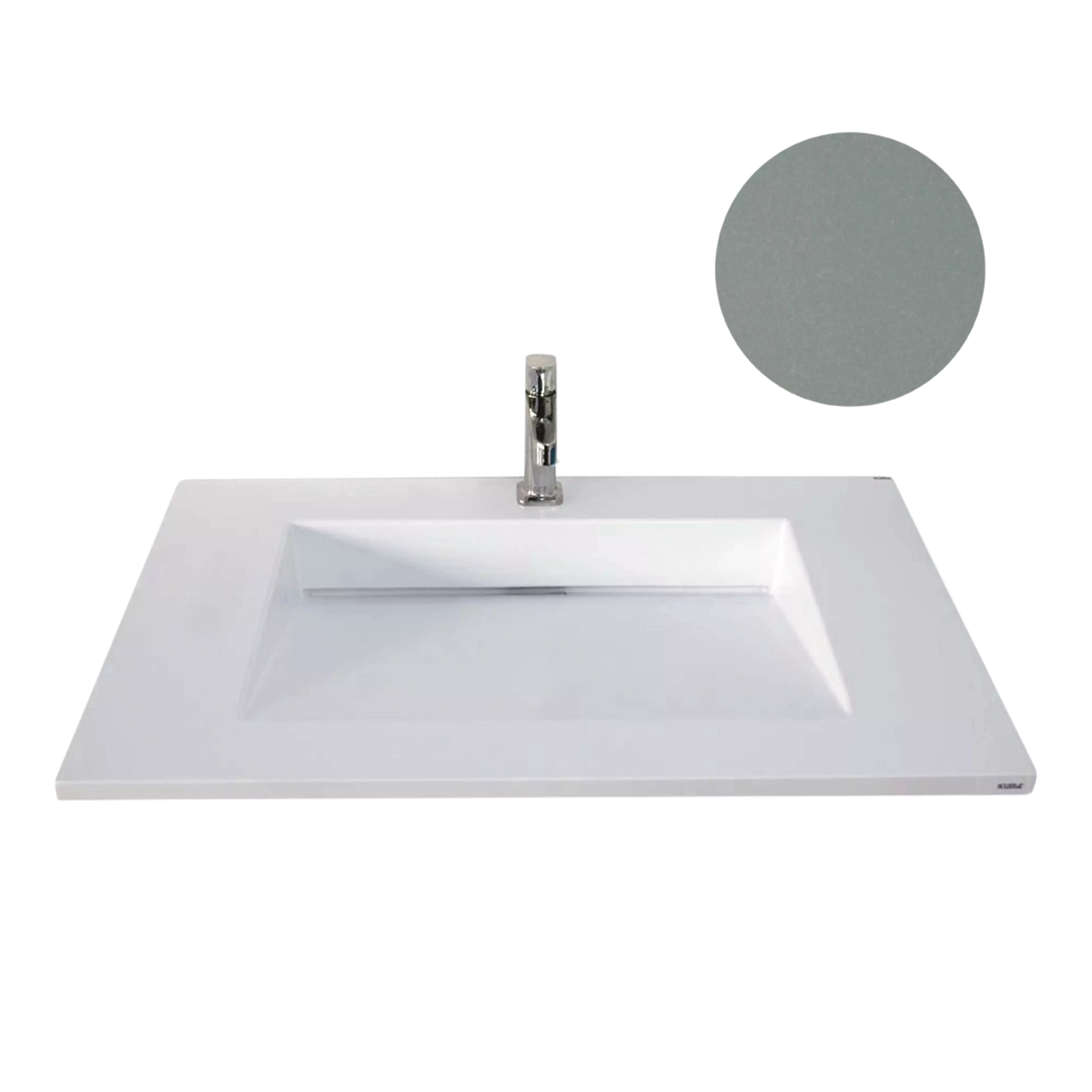 KUMA Zura 52/36 Sink  1420x545x20mm Green