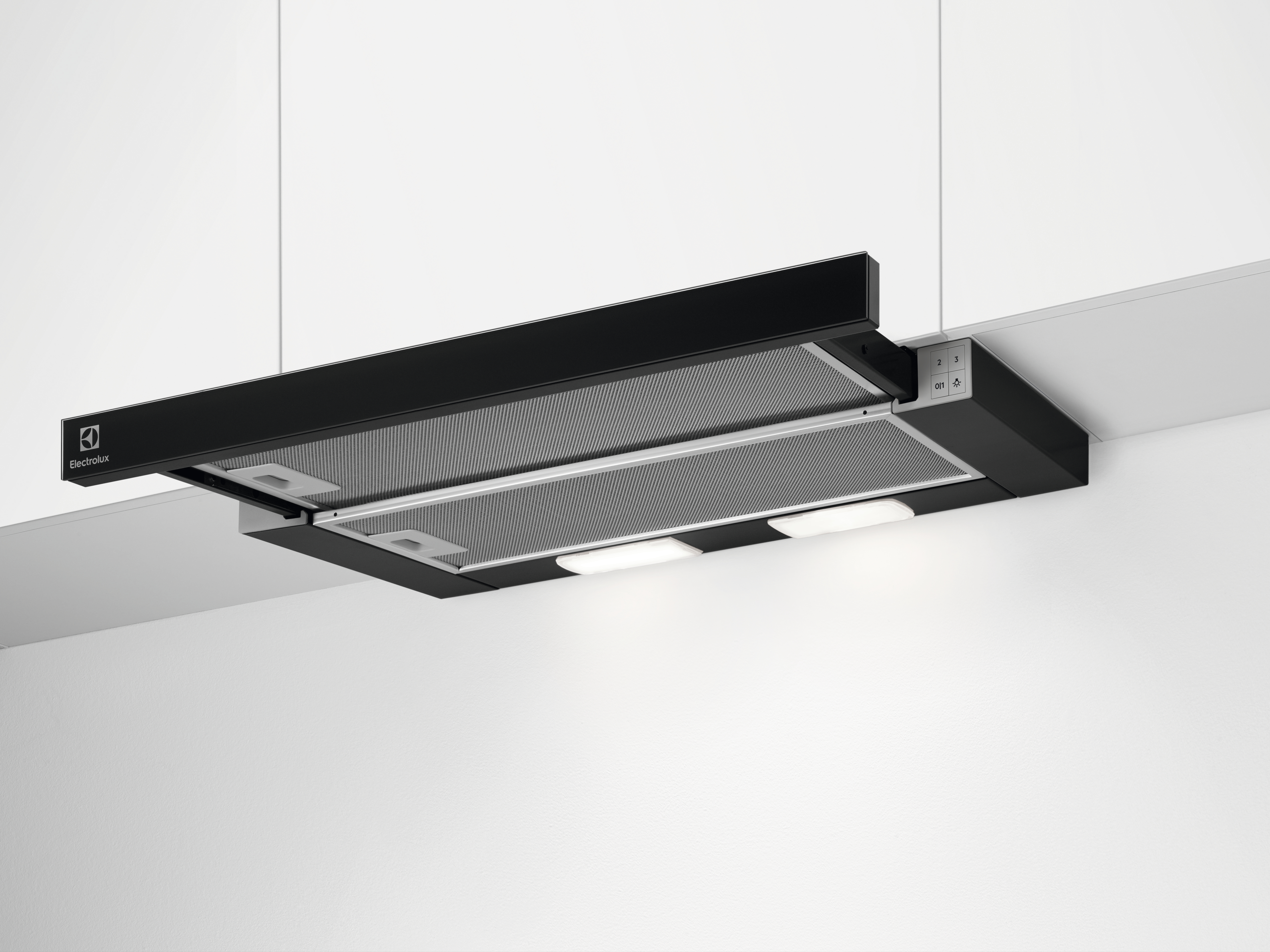 ELECTROLUX Emhætte 60cm Sort LFP326FB