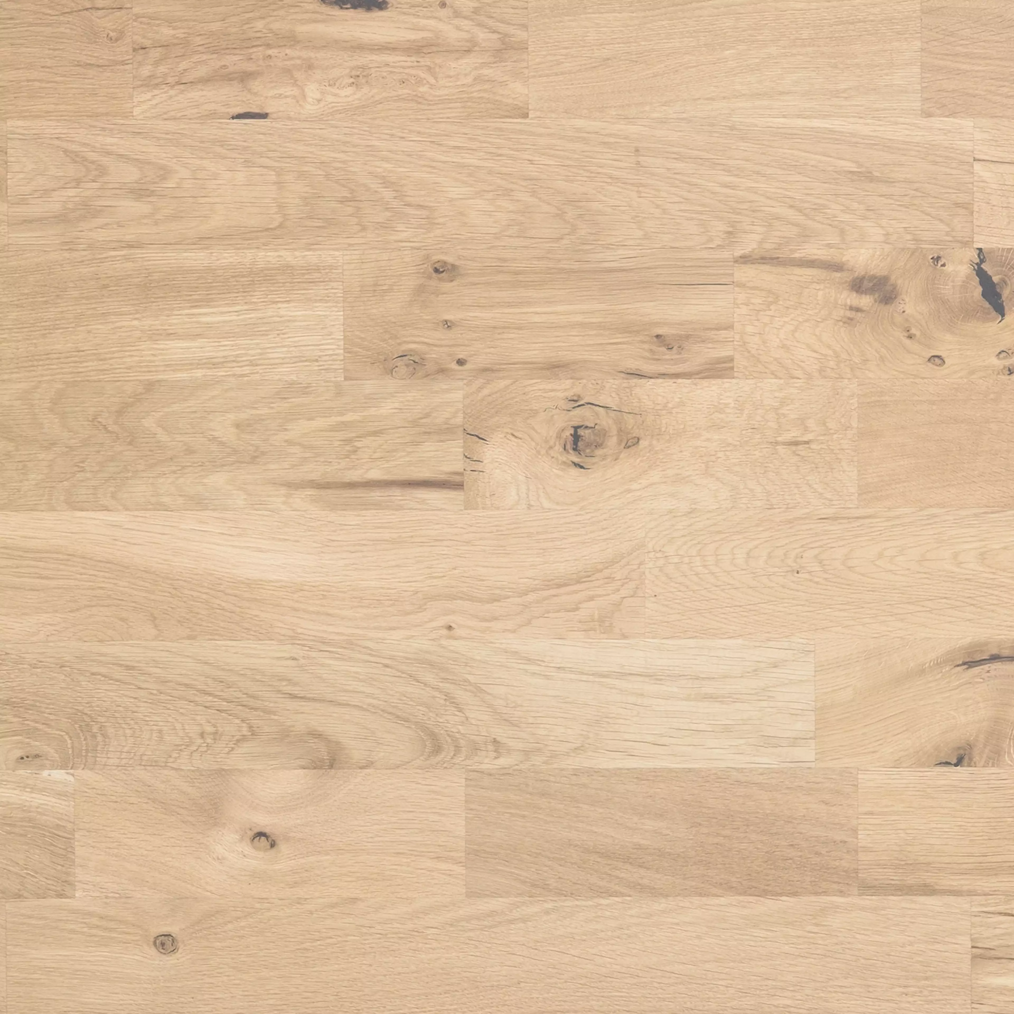 20mm Massief hout werkblad Eik rustiek - Witte olie Supreme <620mm