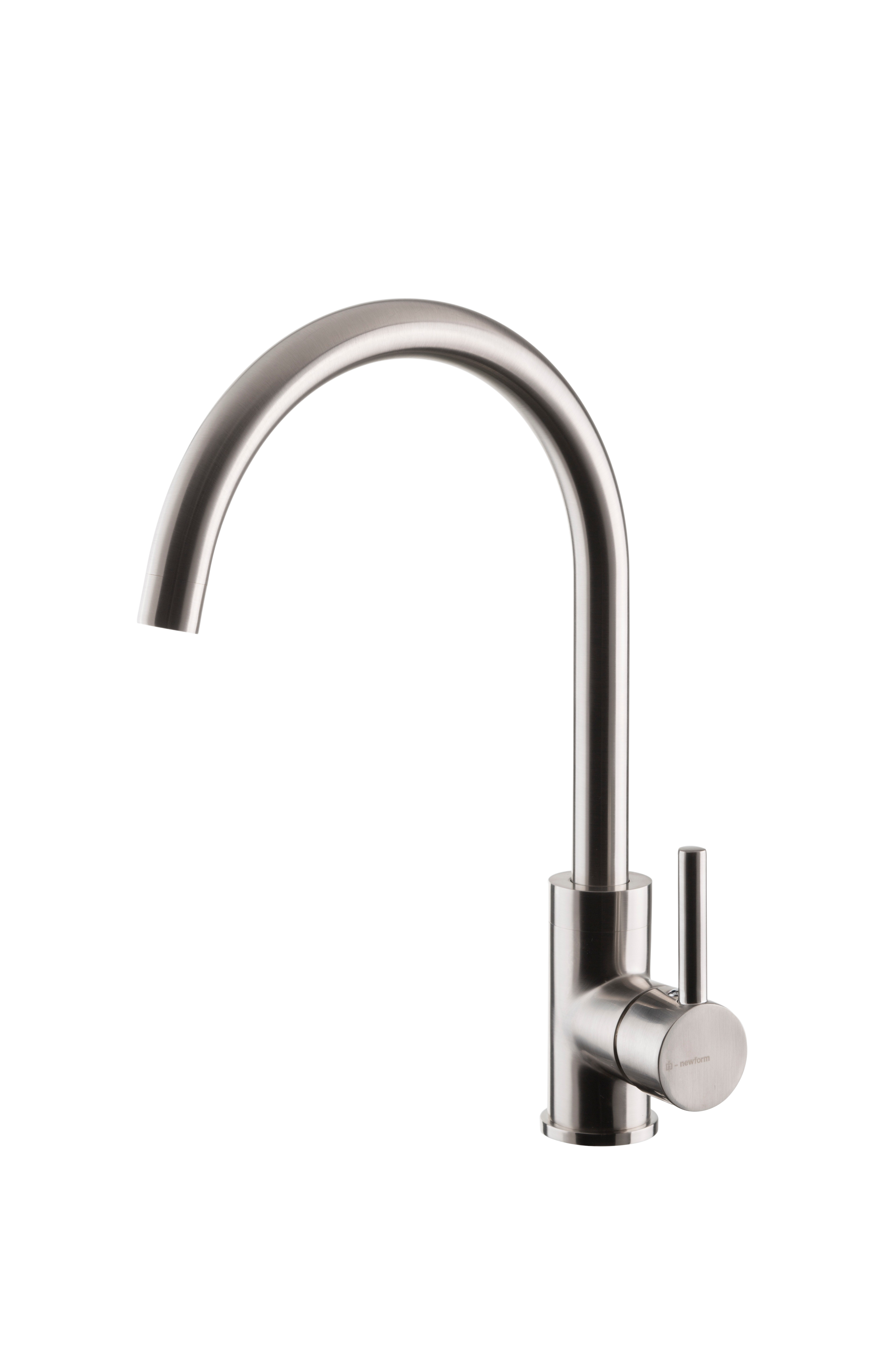 Newform Loop C nozzle Brushed chrome