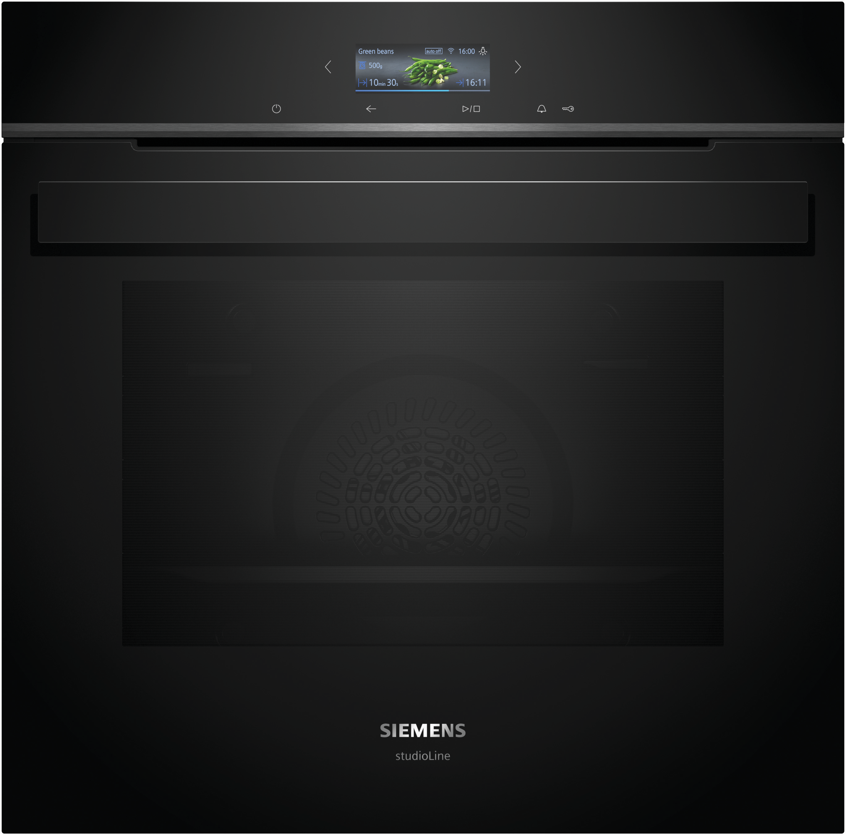 SIEMENS Pyrolyseovn 60cm Sort HB974GLB1