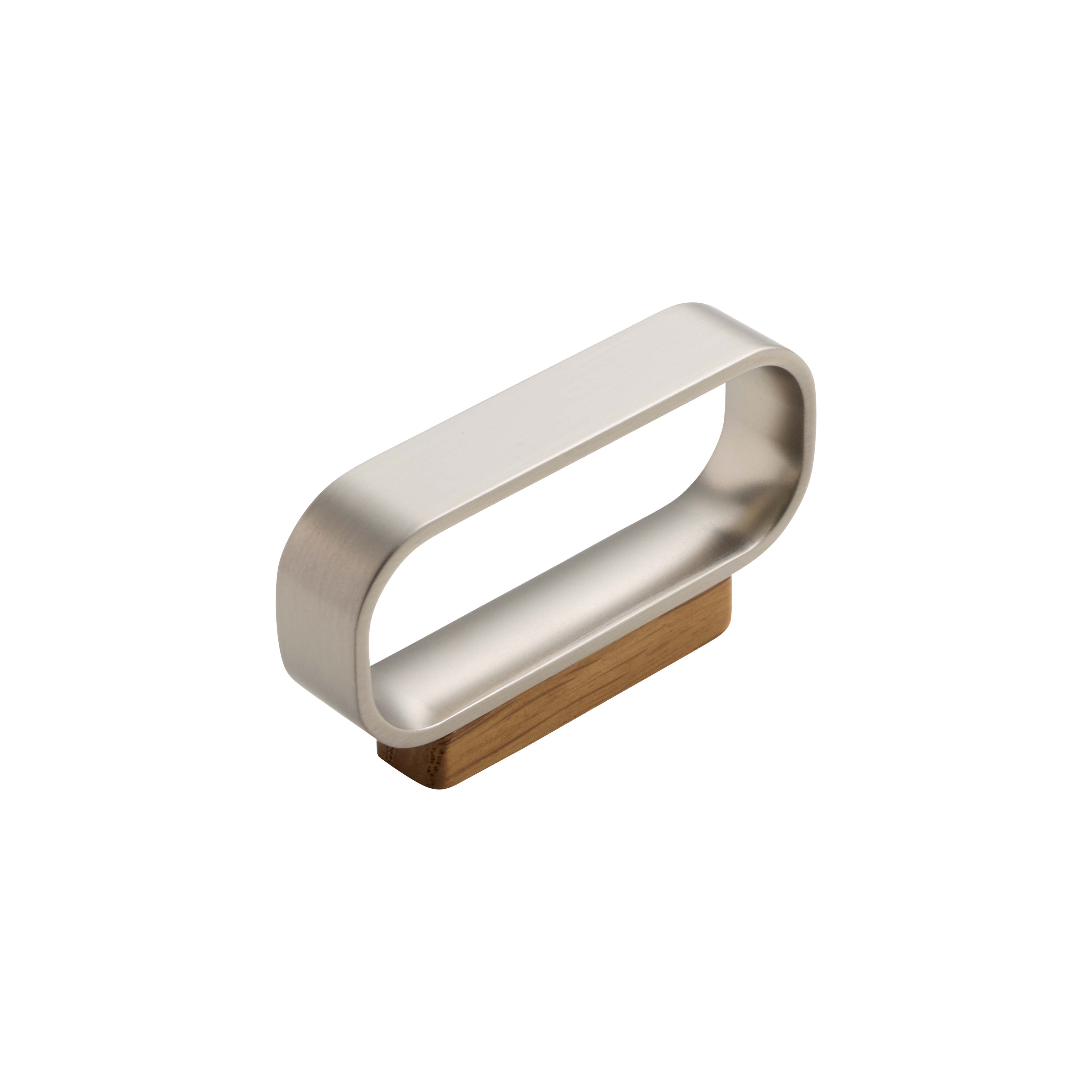 Loop 64mm (c/c 32mm) Eik/Roestvrij staal