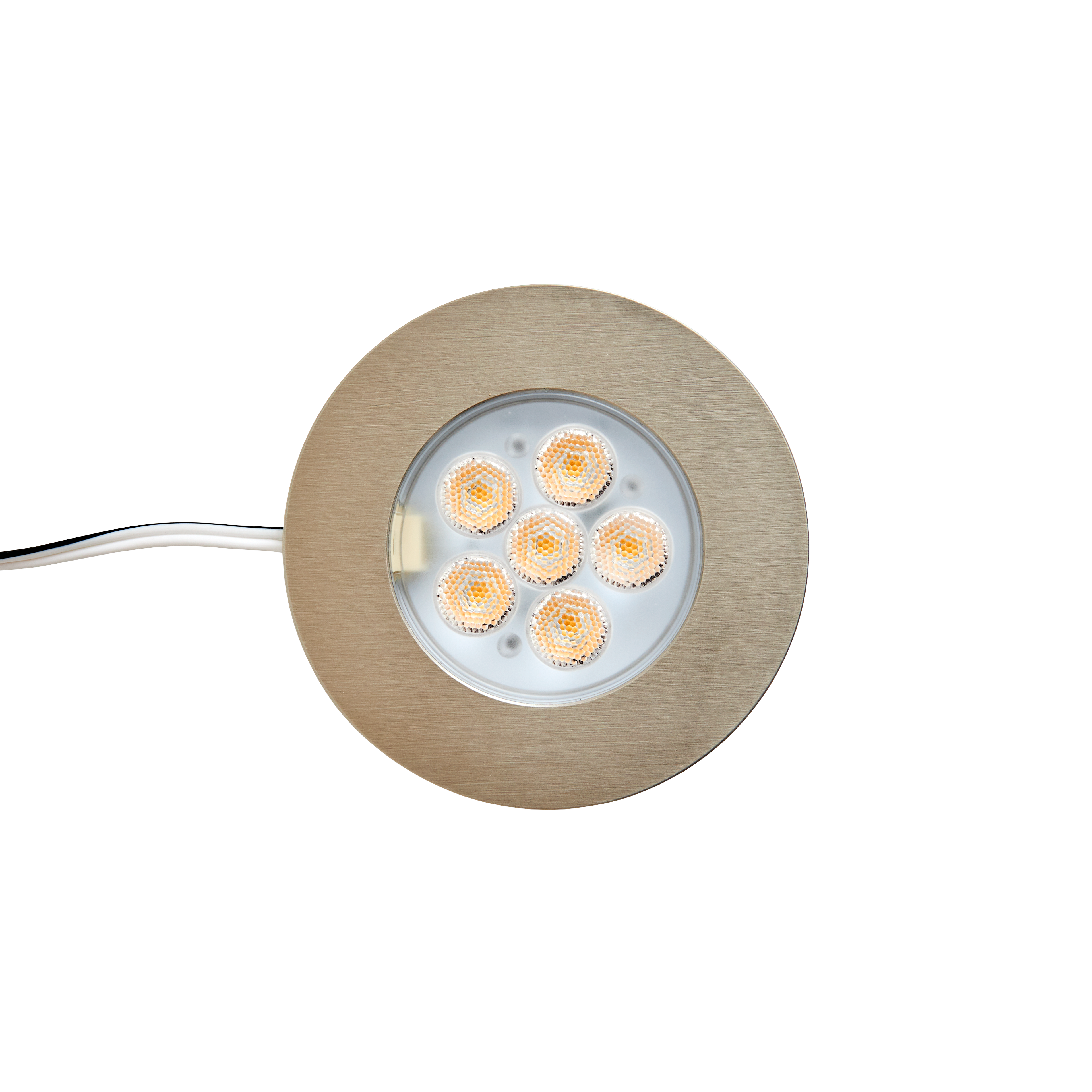 LED Spott Ø55mm. 12V/3,1W 2700-4000 Multi vit Aluminium