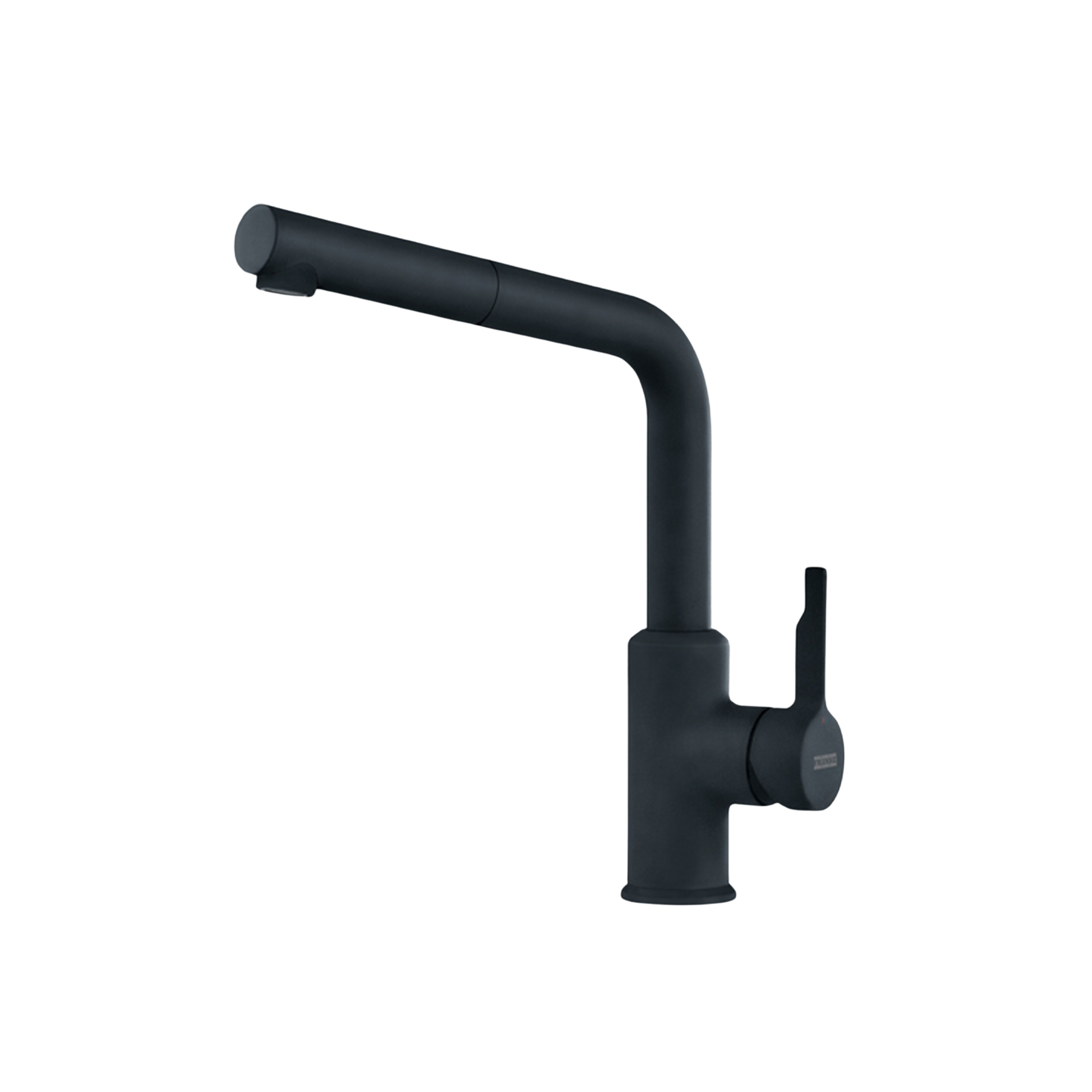 Franke Urban con extracción CAÑO EN L Negro mate