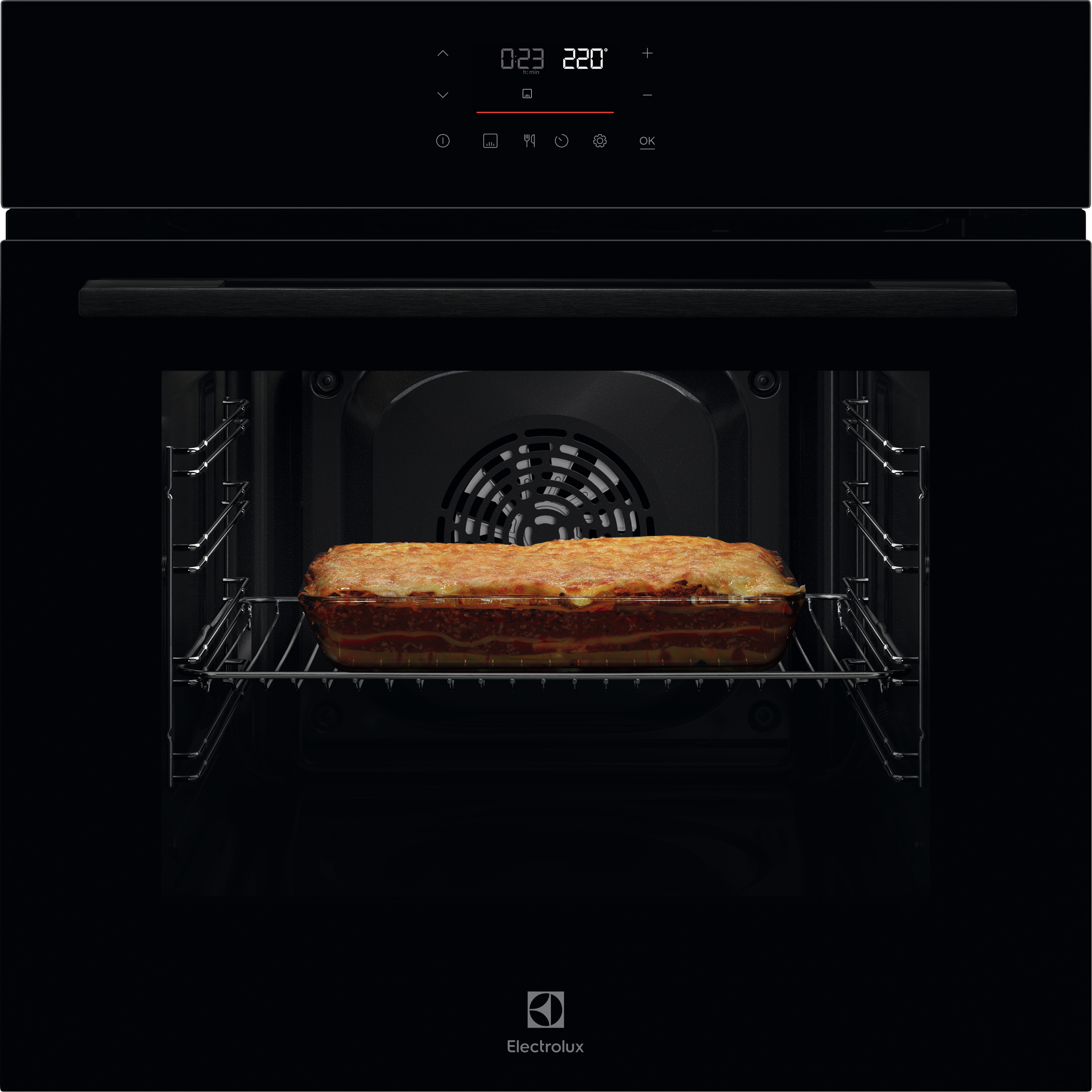ELECTROLUX EOKPP0B Pyrolyseovn 60cm Sort