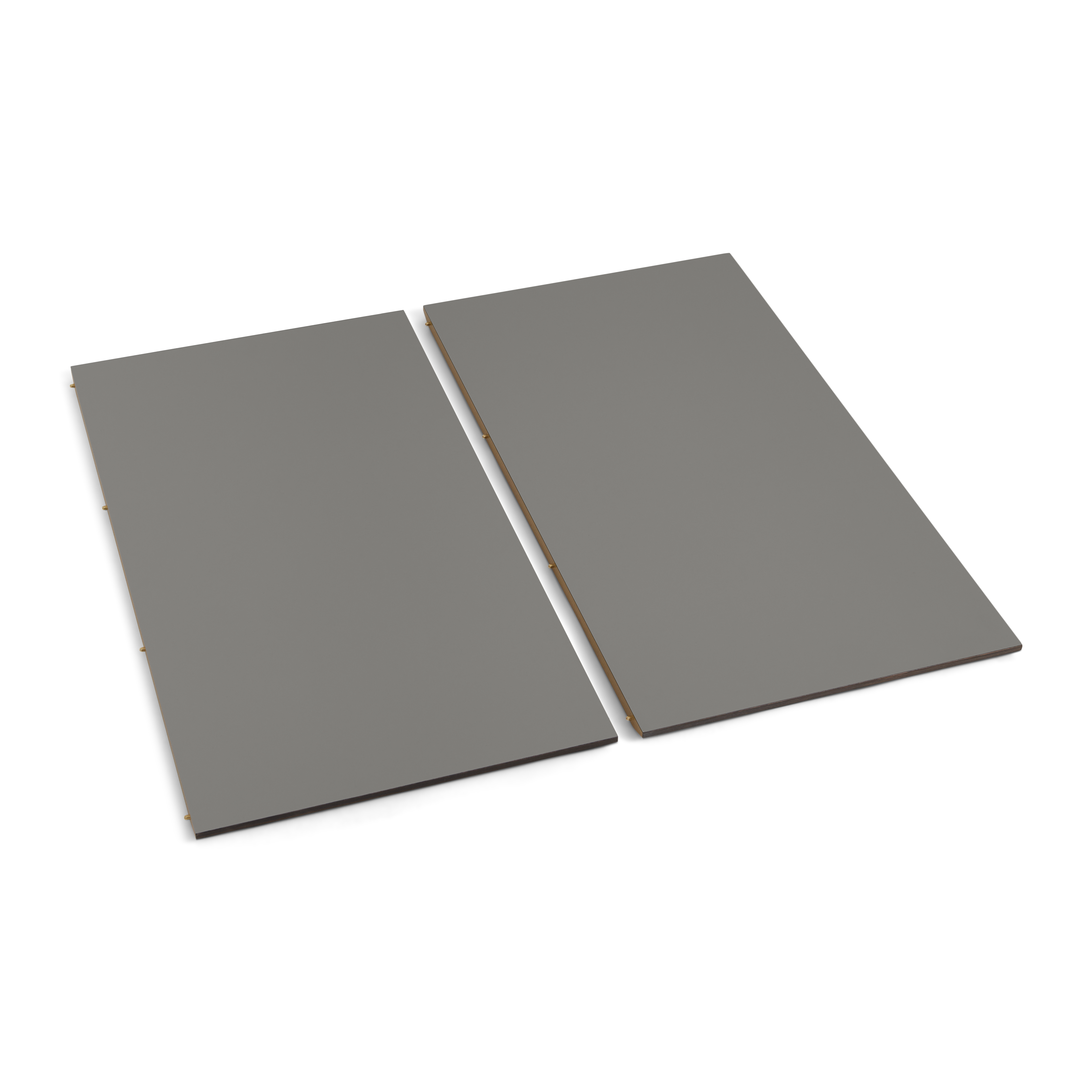 Kvik T01 2 Extra platen 50x90cm Dark oak/London grey