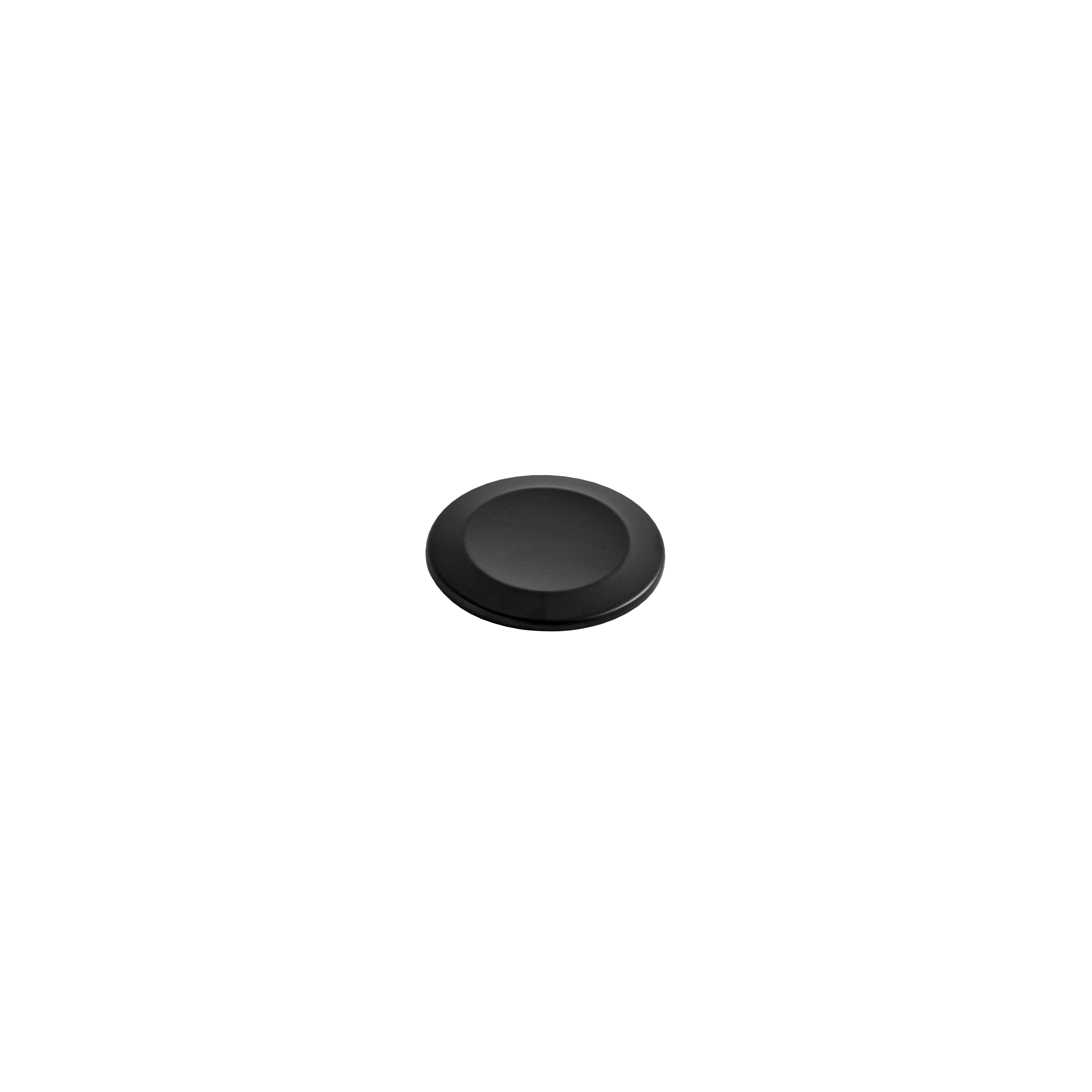 Disc knop Zwart