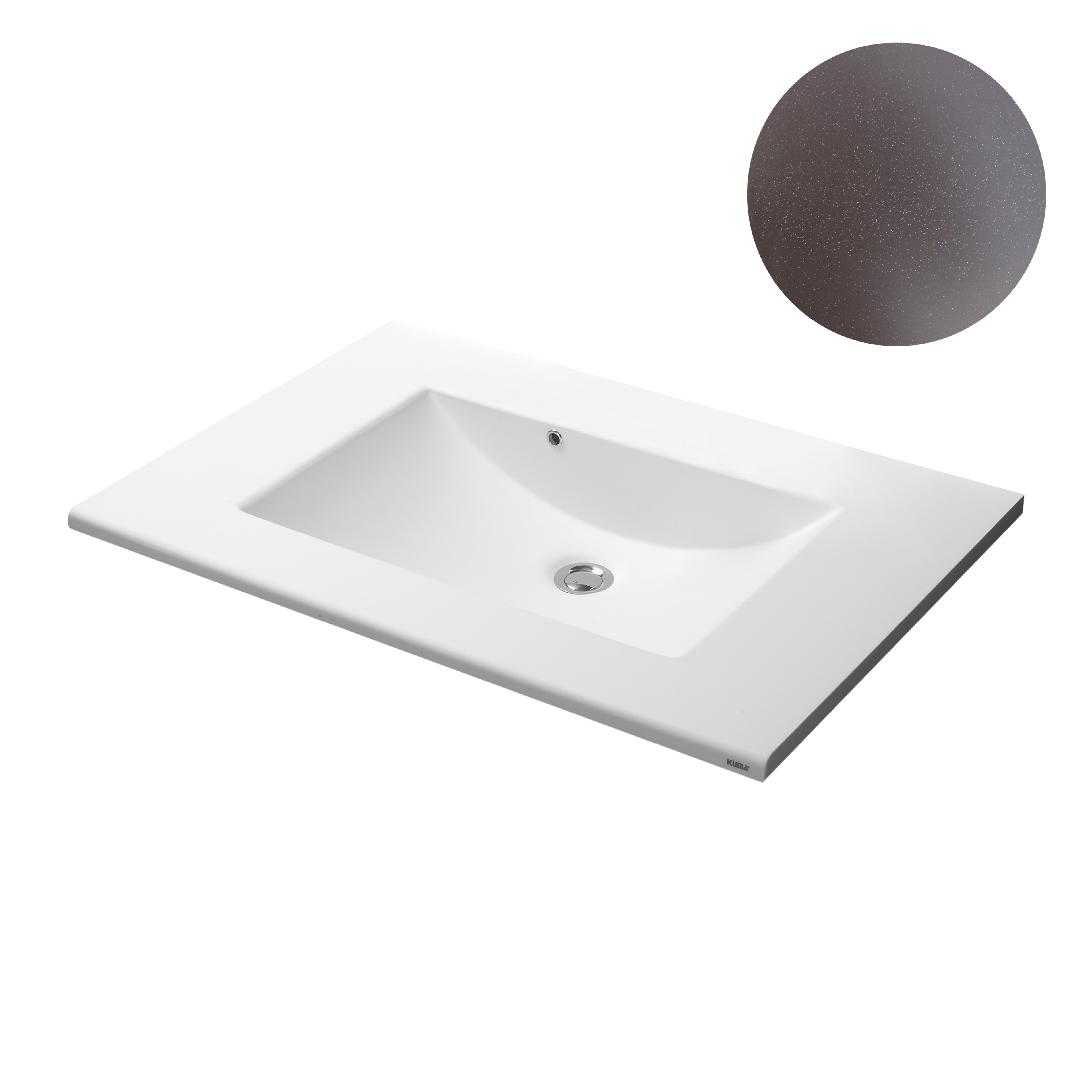 KUMA Urana Sink  1620x545x15mm Brown