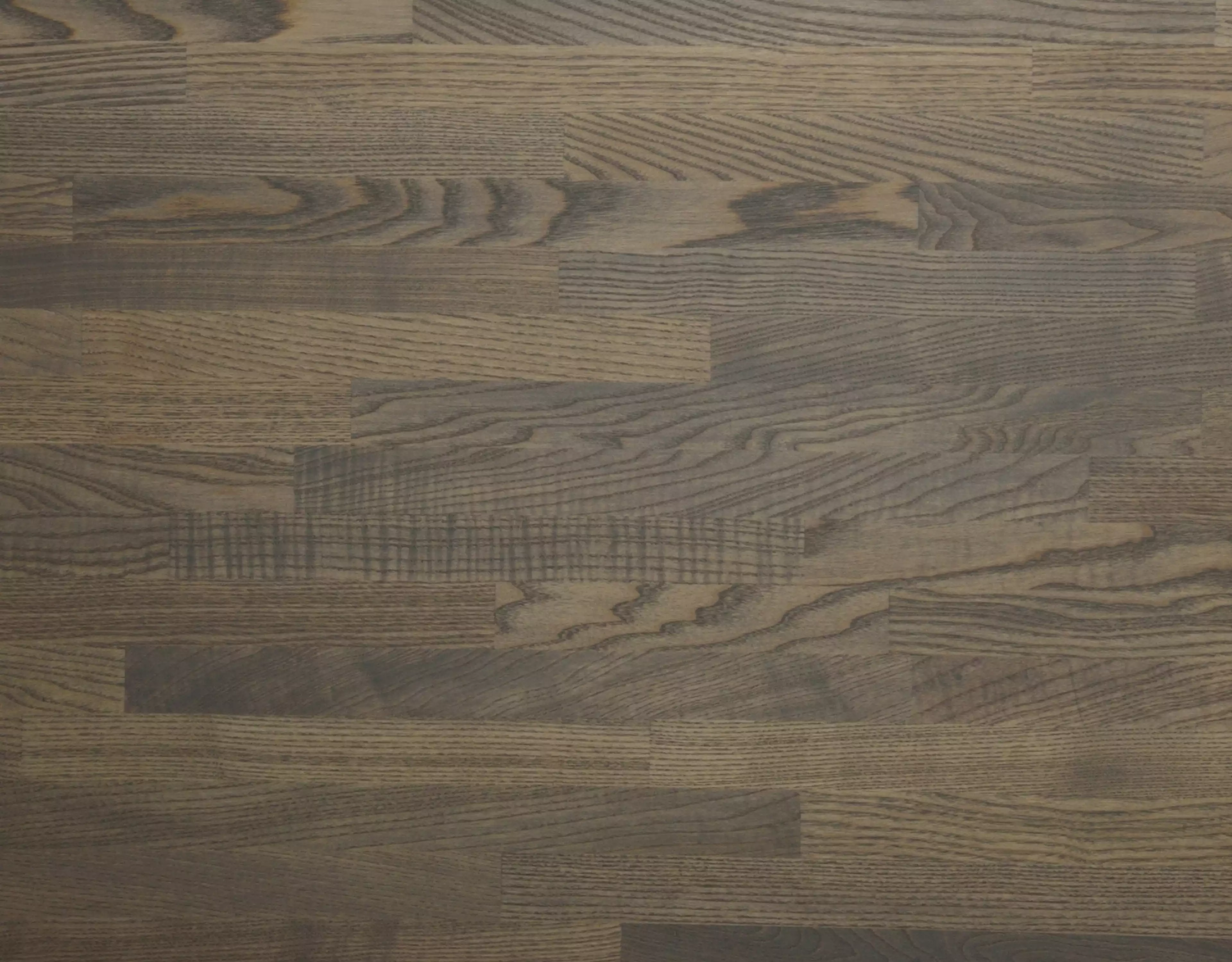 30mm Massief hout werkblad Es - Grijze olie Supreme <620mm