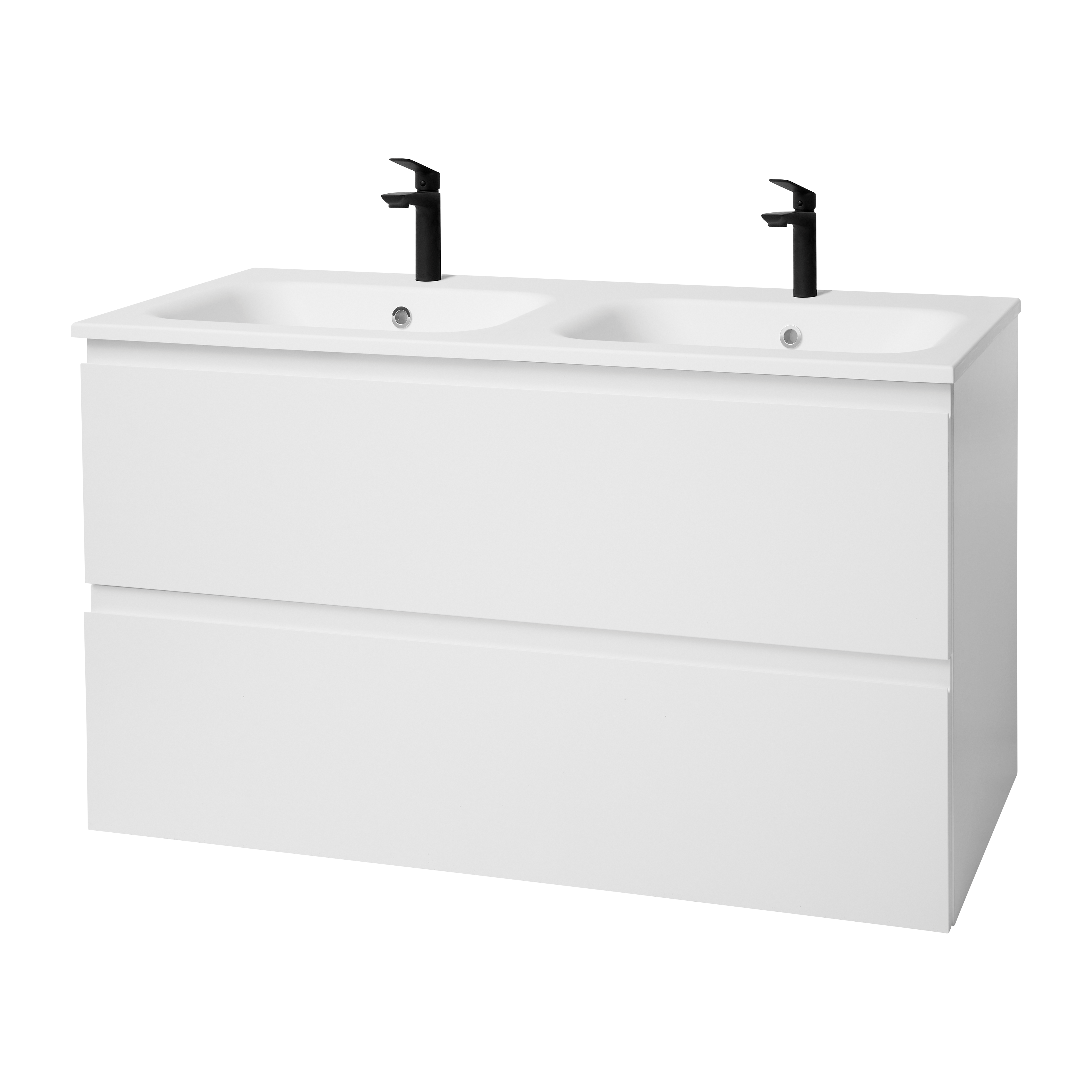 KVIKSET white Bad-Set 120 cm