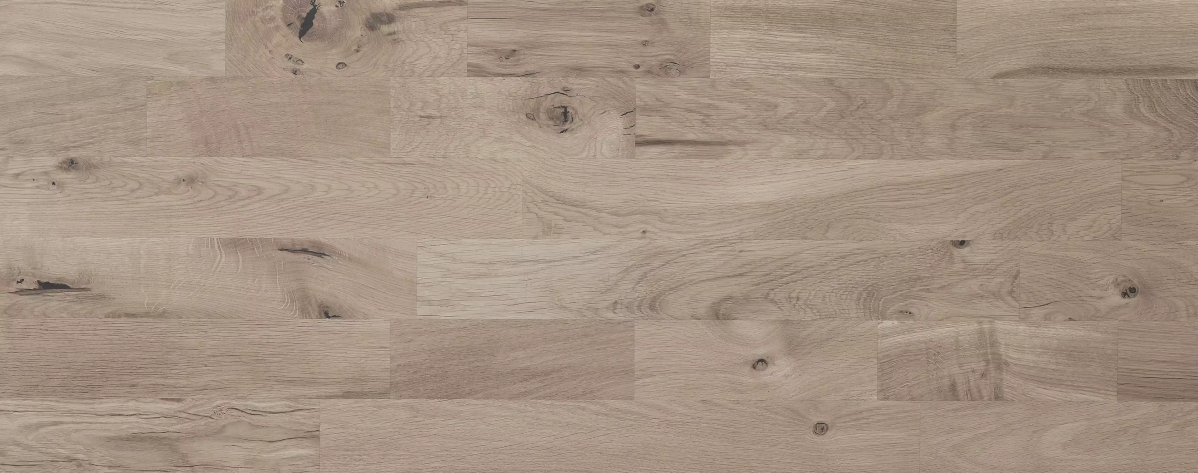 20mm Massief hout werkblad Eik rustiek - Grijze olie Supreme <620mm