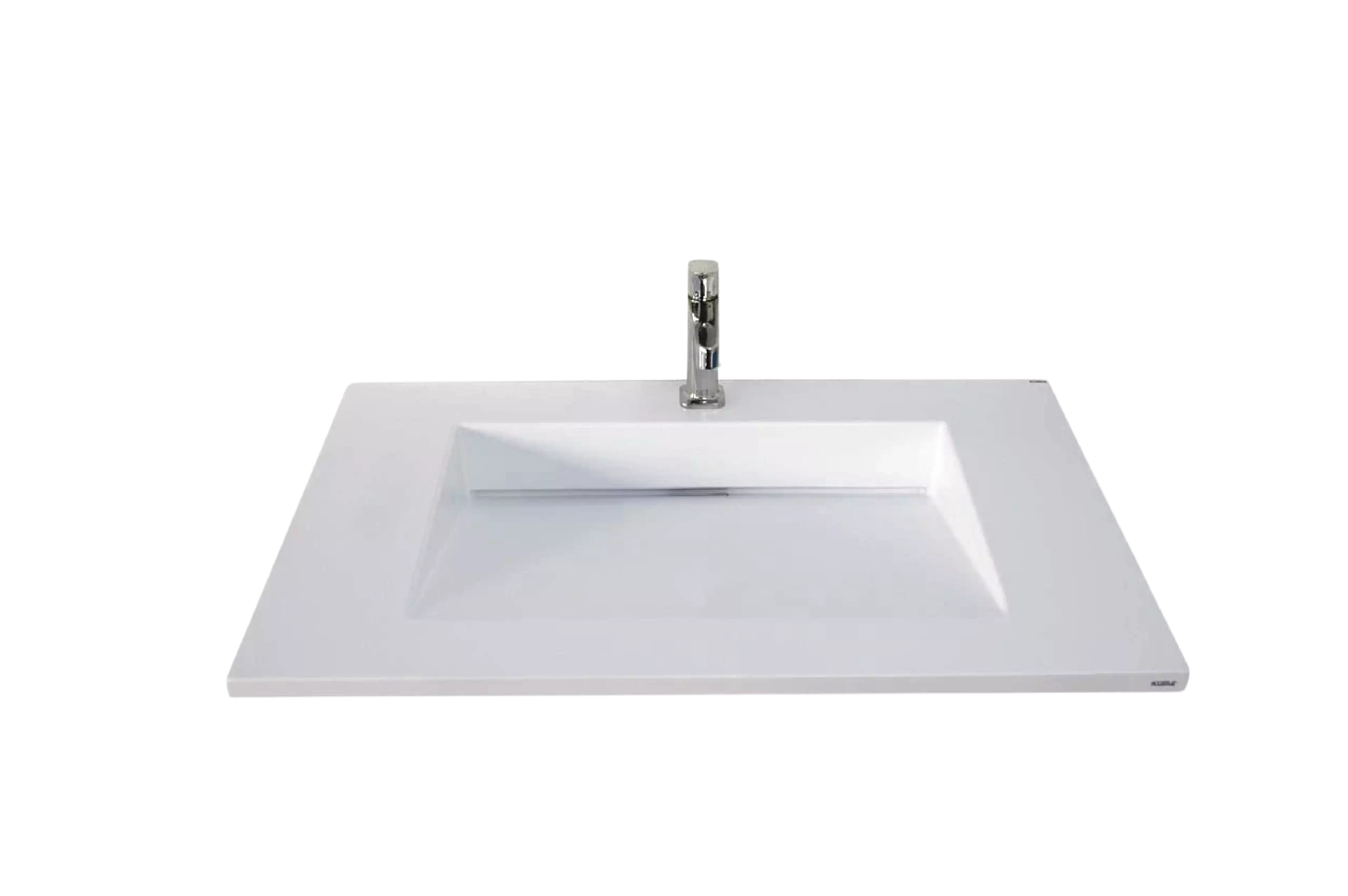 KUMA Zura 52/36 Sink left 1220x545x20mm Nordic white mat