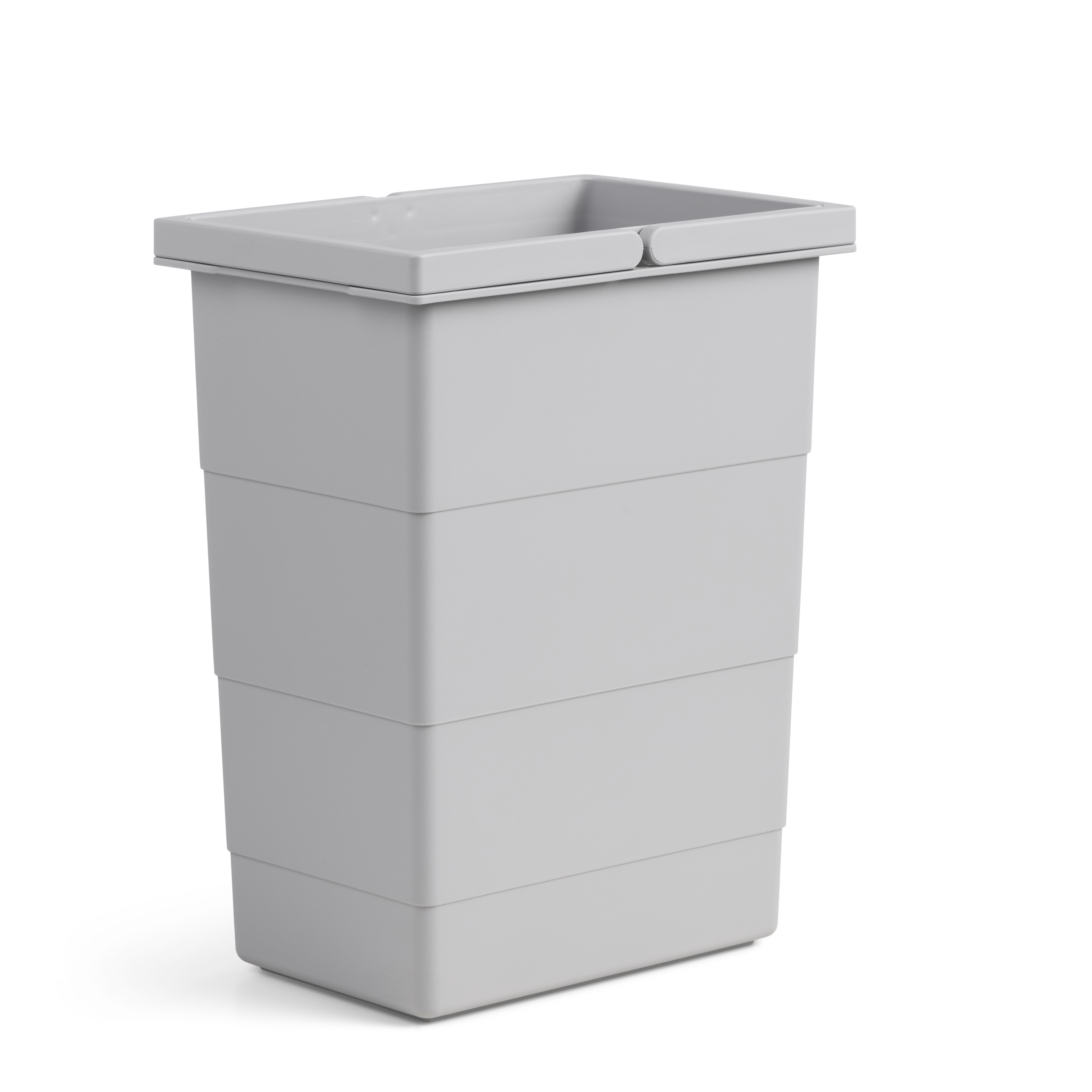 Afvalemmer klein 8L Hailo Grijs