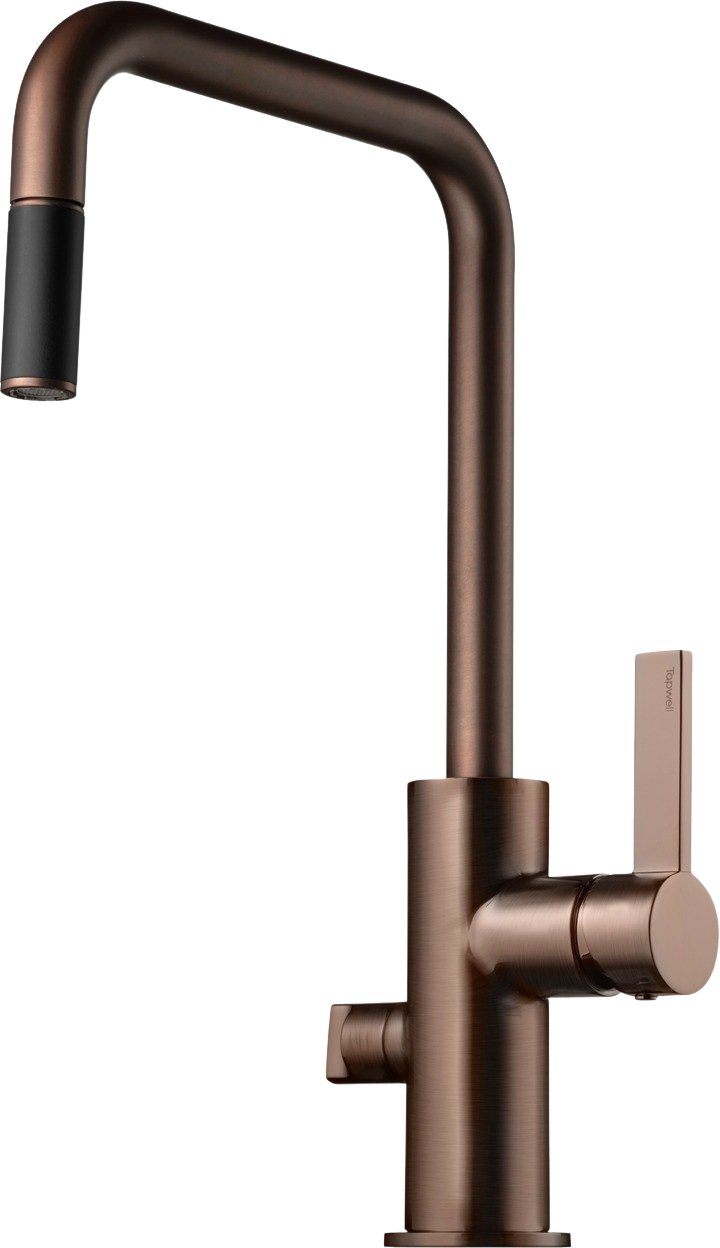 Tapwell ARM887 med uttrekk U-tut Bronse