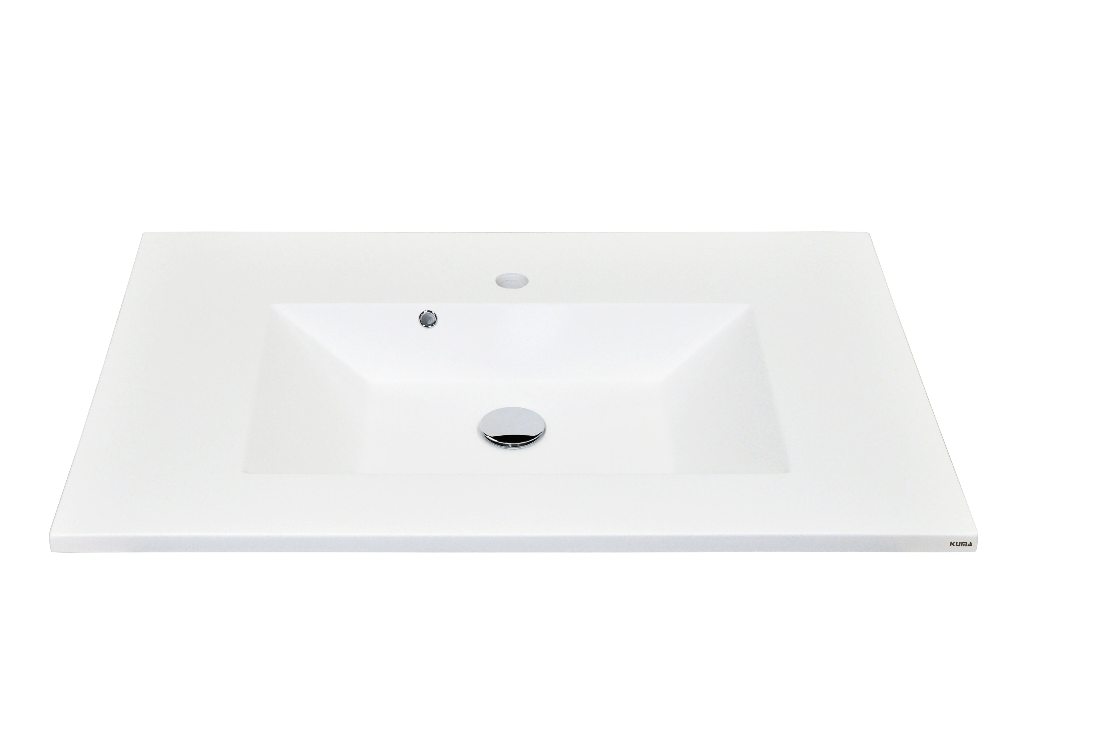 KUMA Lava 52/30 Sink  1620x545x15mm Nordic white gloss