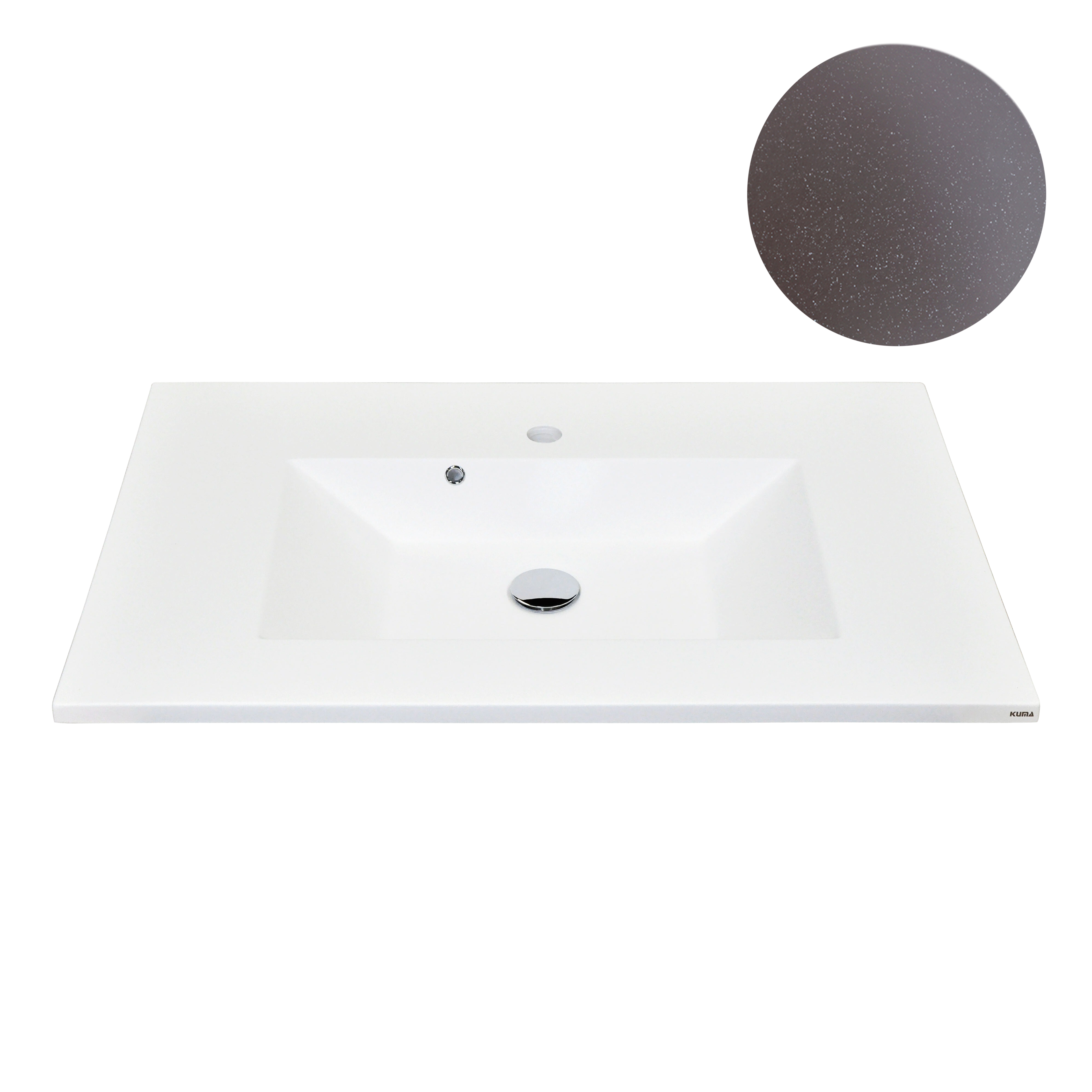 KUMA Lava 52/30 Sink  1220x545x15mm Brown