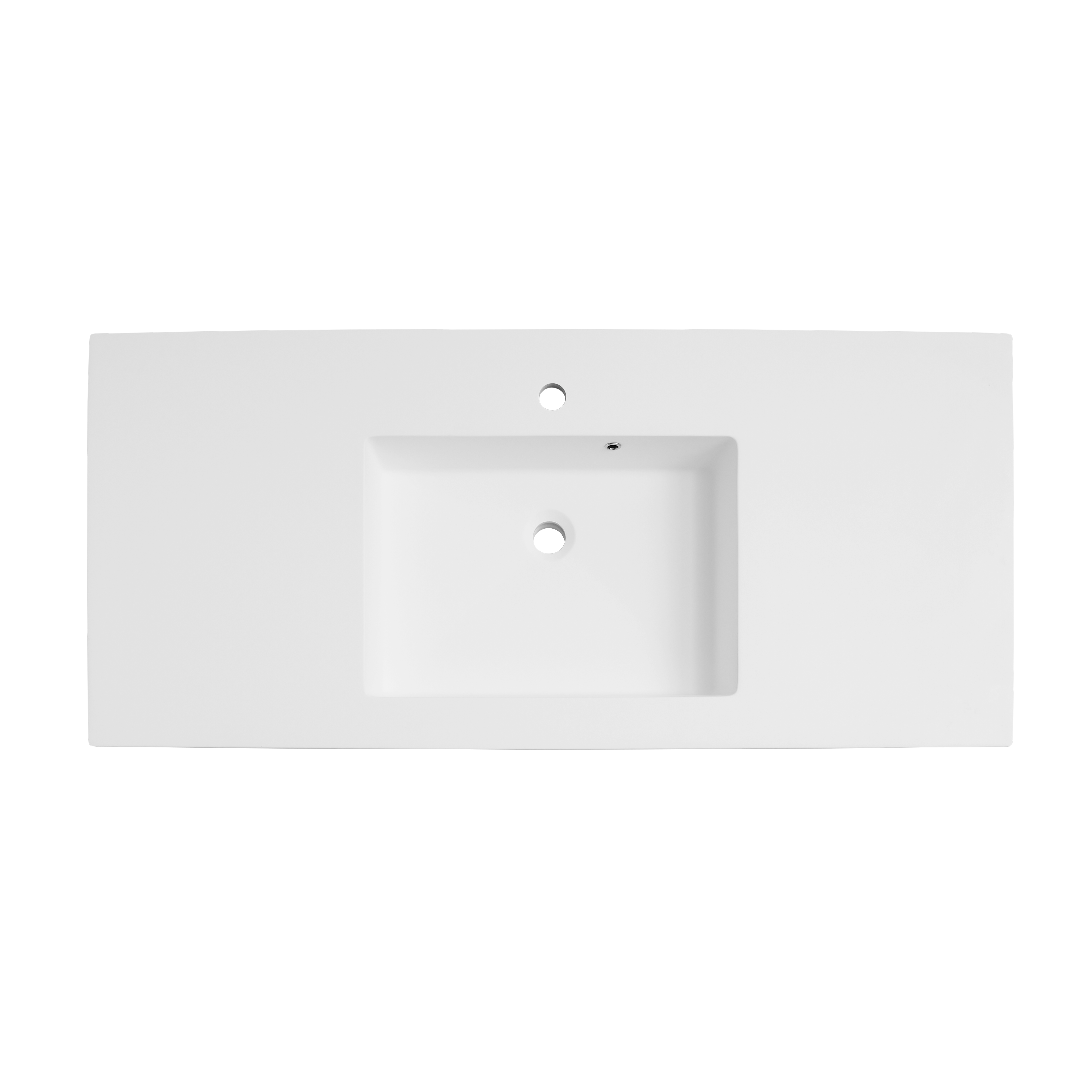 Matt white sink 1220 x 545 x 20 mm