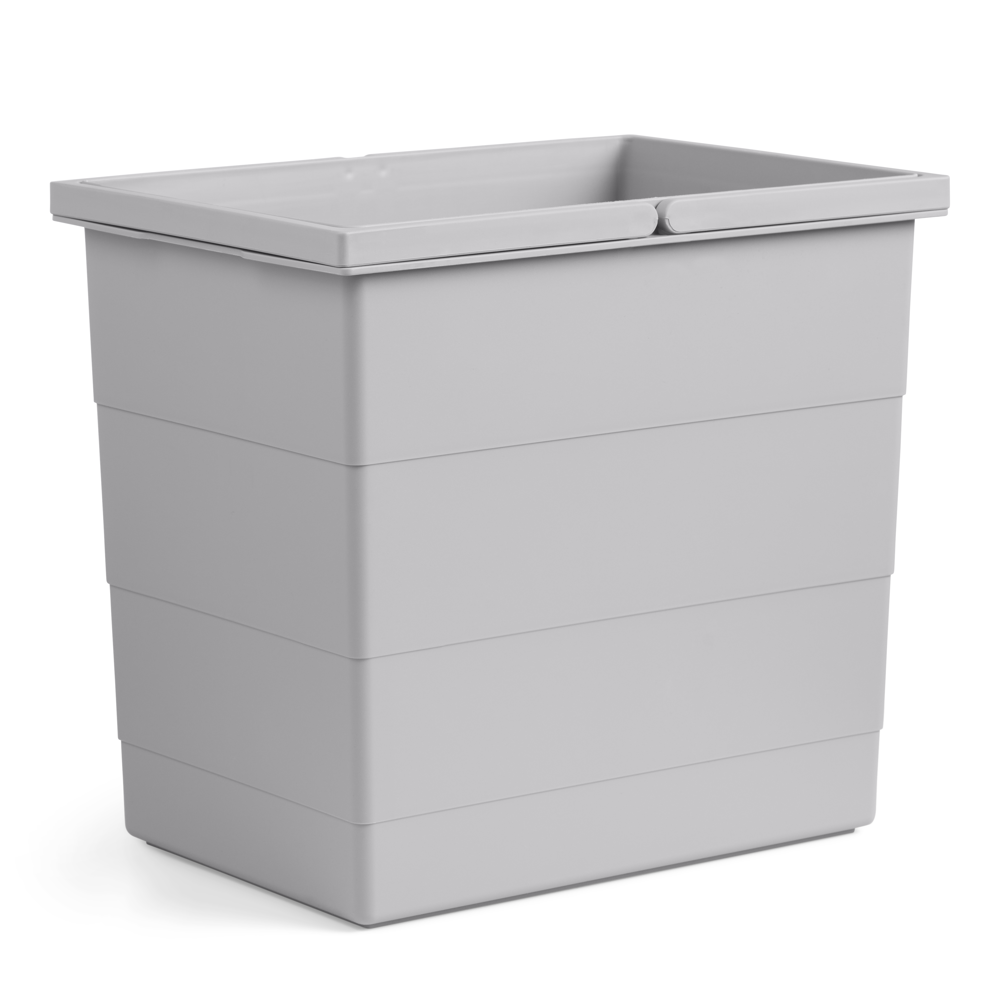 Afvalemmer groot 18L Hailo Grijs