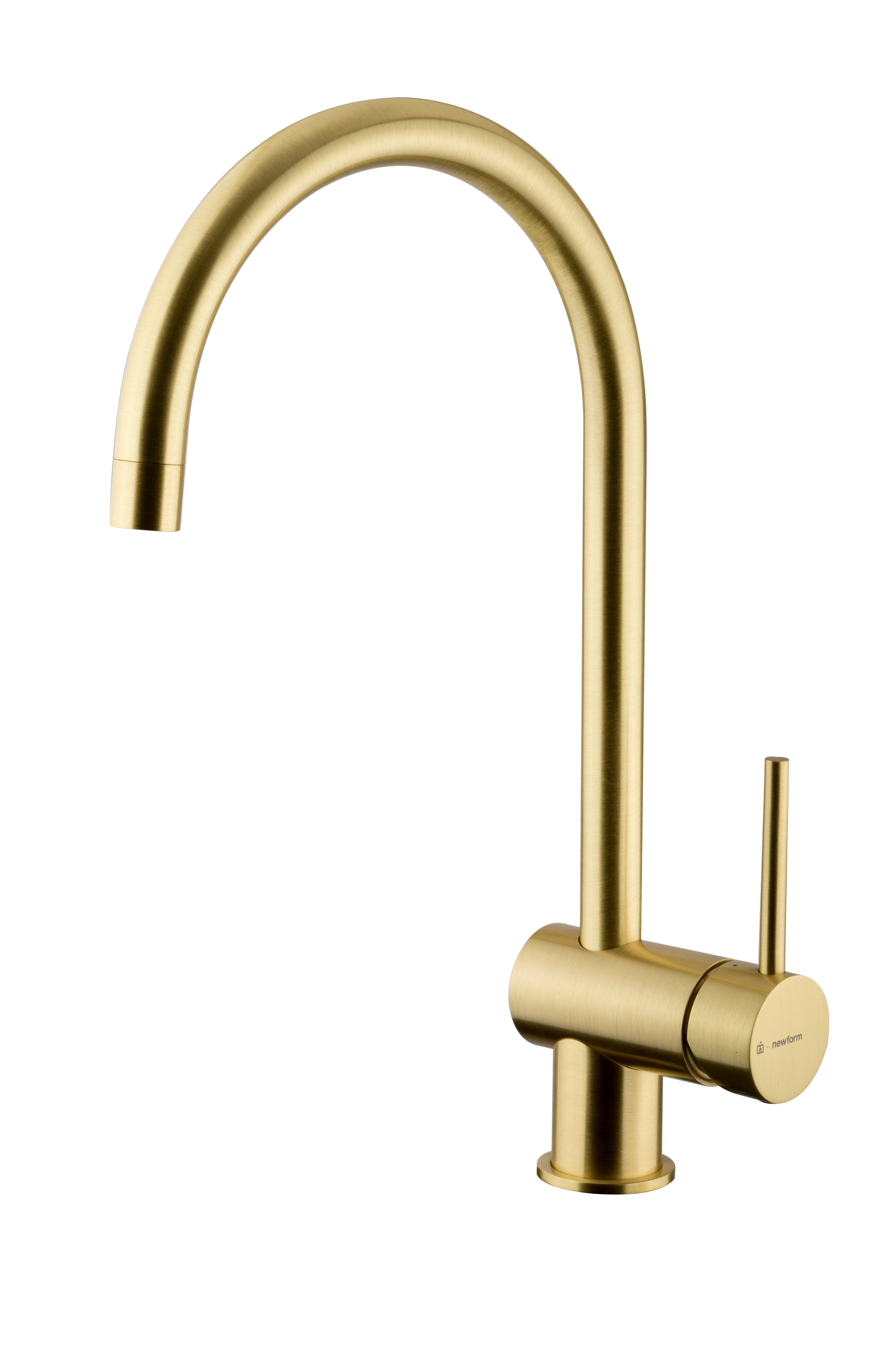 Newform XT C nozzle Brushed brass