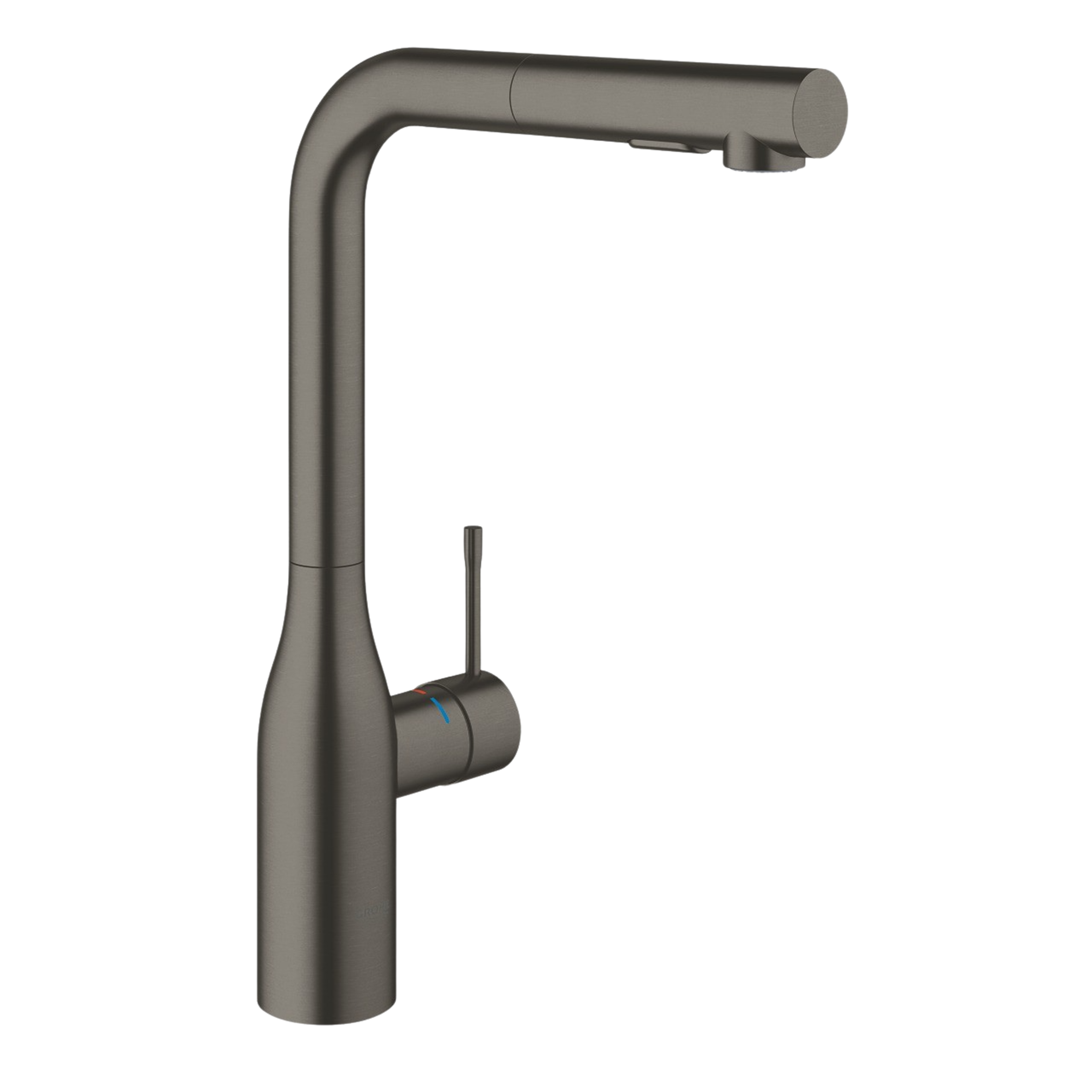 Grohe Accent with extraction L nozzle Brushed gunmetal