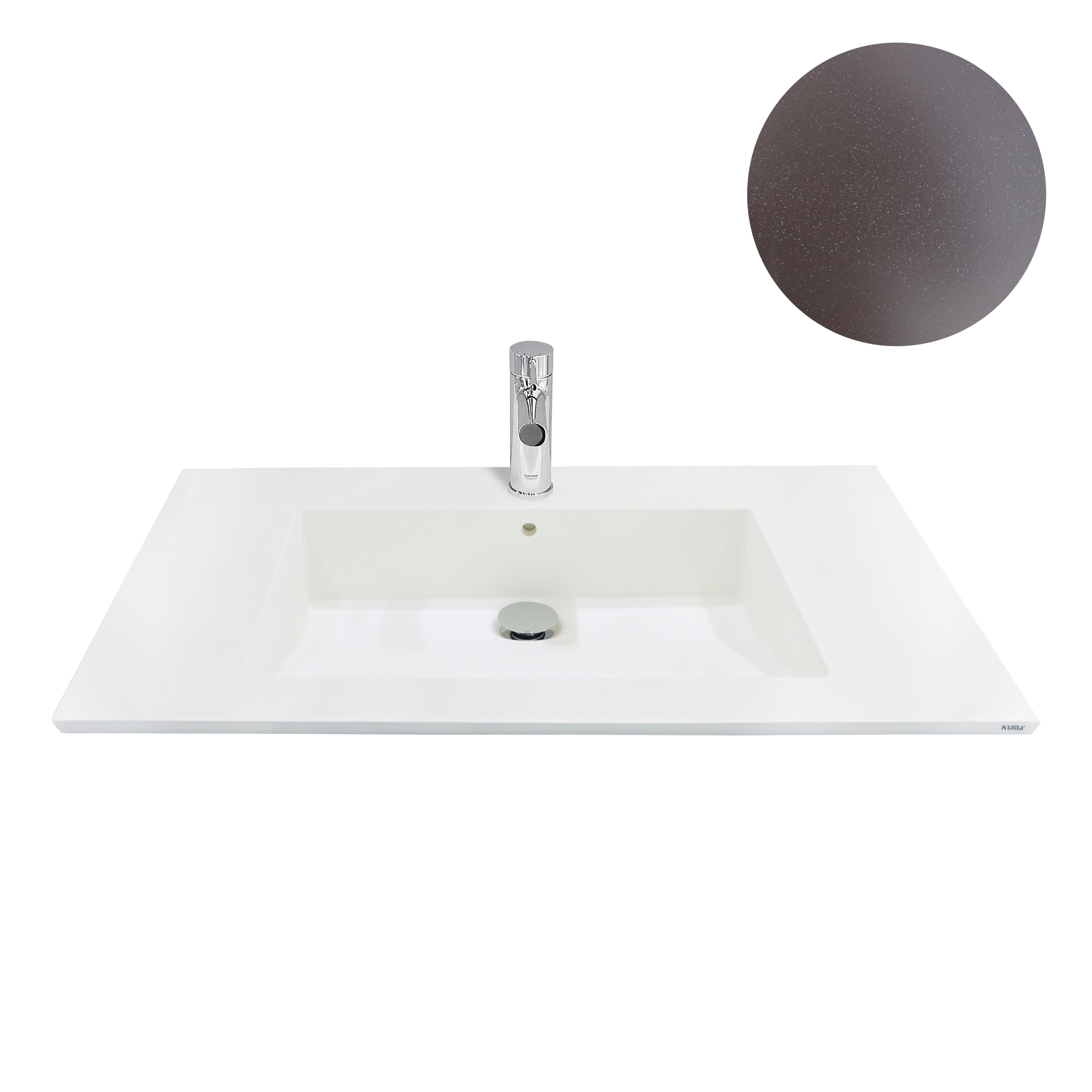 KUMA Todas Sink  1420x542x15mm Brown
