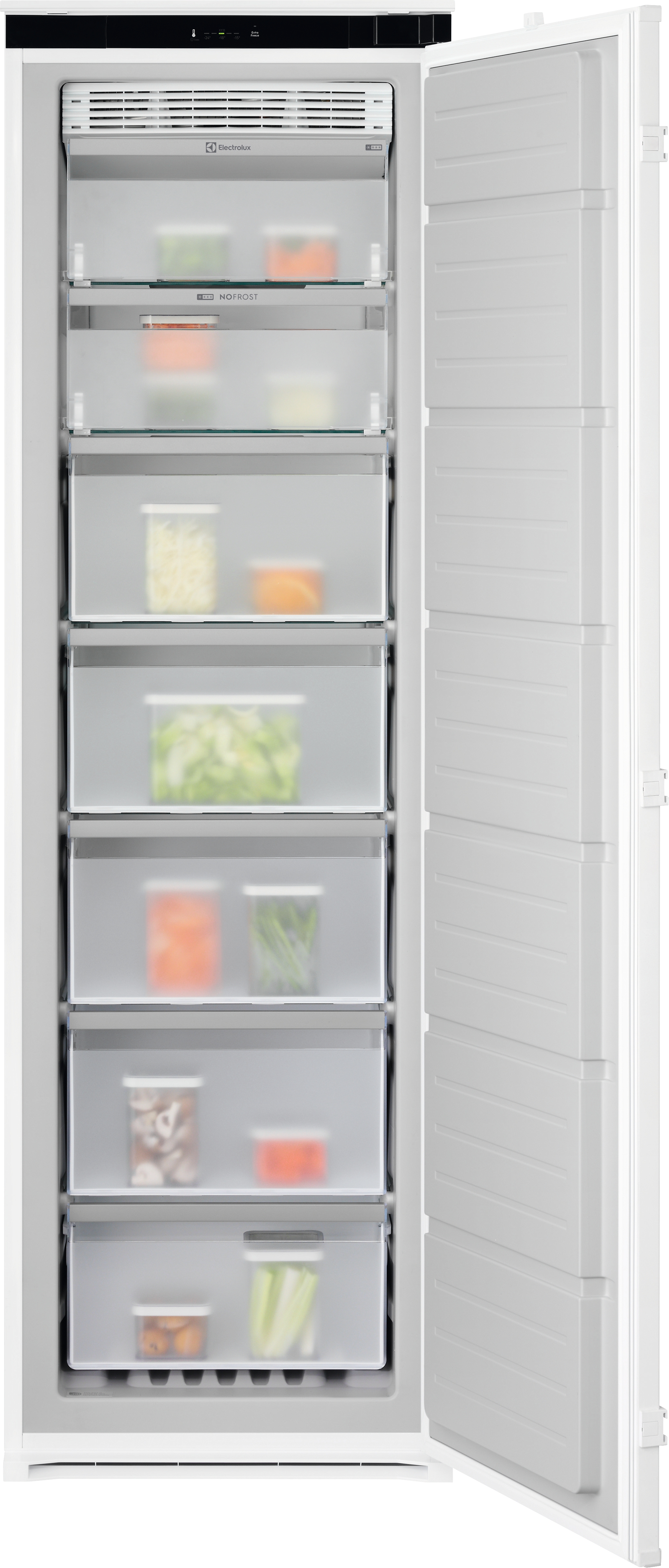 ELECTROLUX KUN7NE18S Frys 178cm