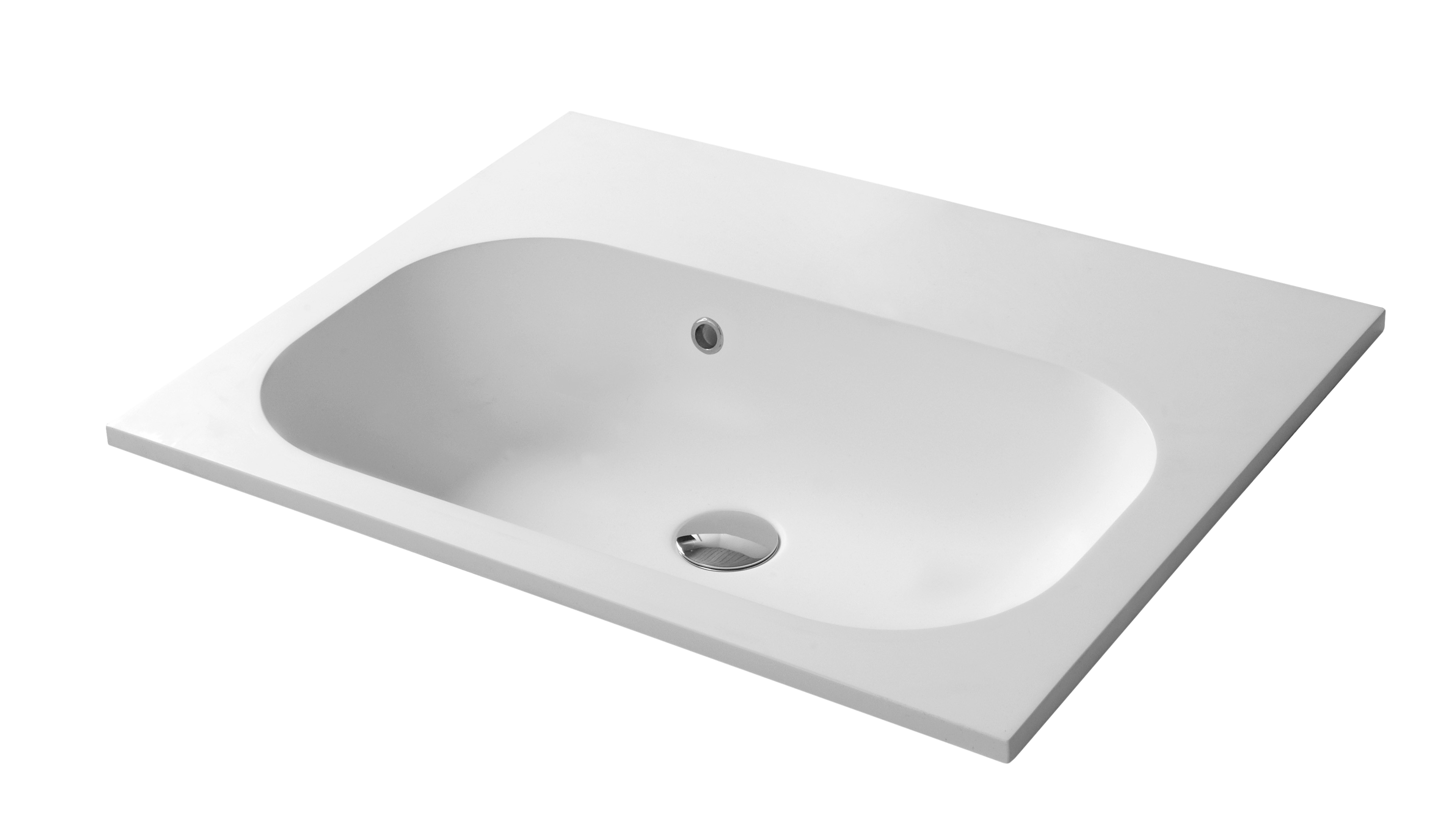 KUMA Banesti 53/30 Sink  1020x545x15mm Nordic white gloss