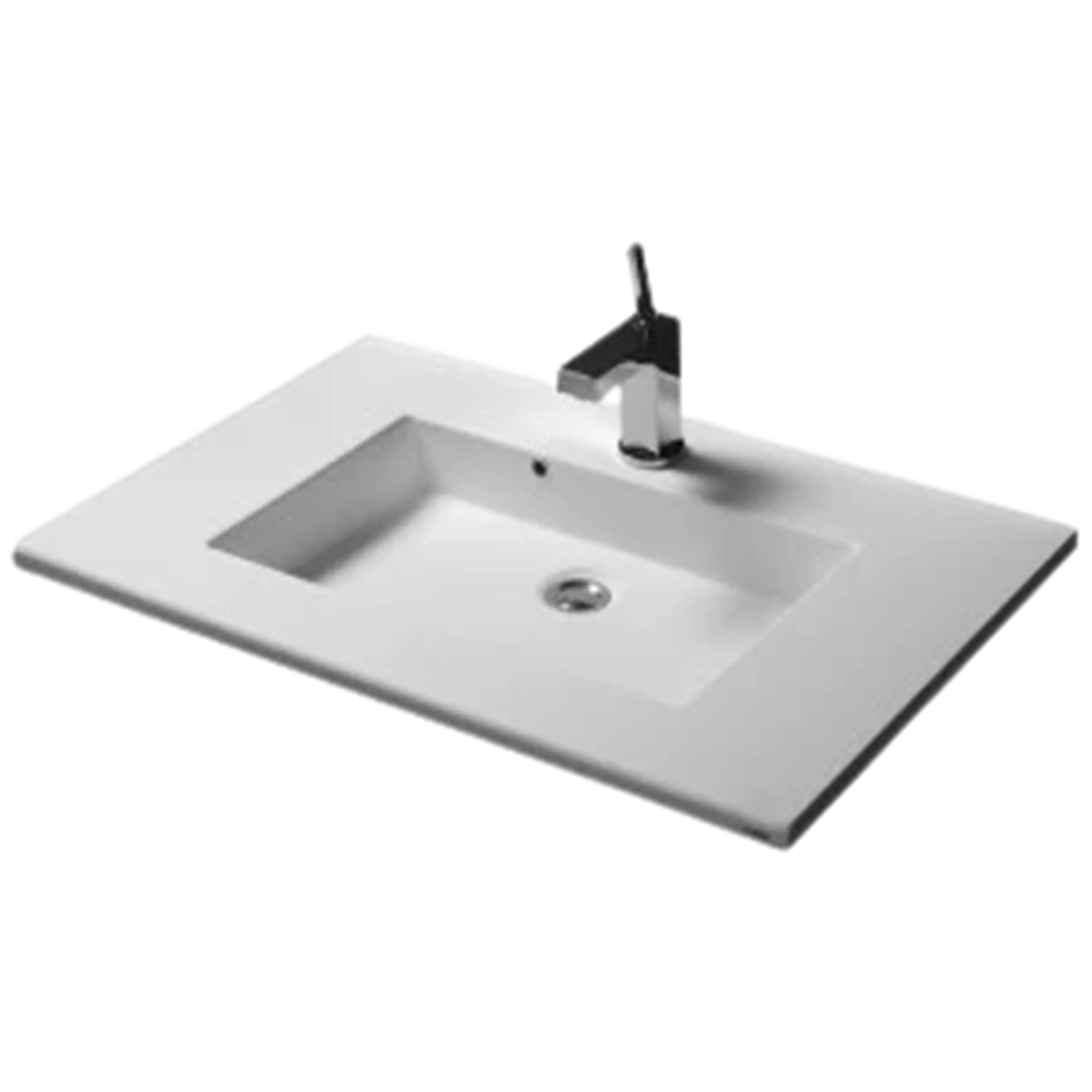 KUMA Square 50 Sink  1420x545x15mm Nordic white mat