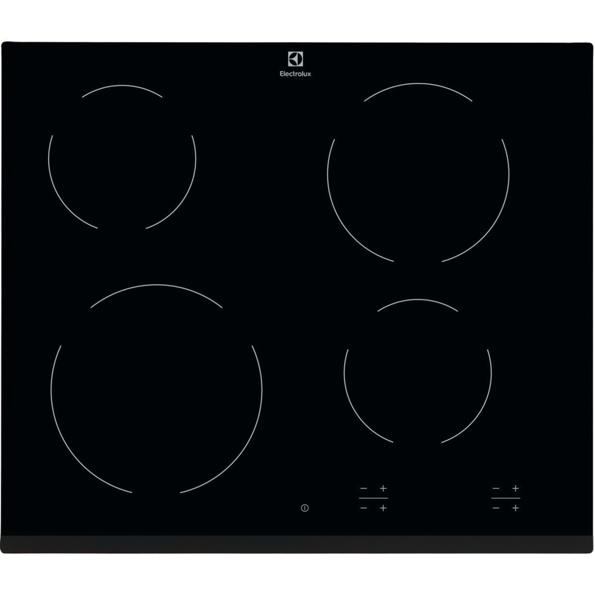 ELECTROLUX Kogeplade 60cm Sort HOC621