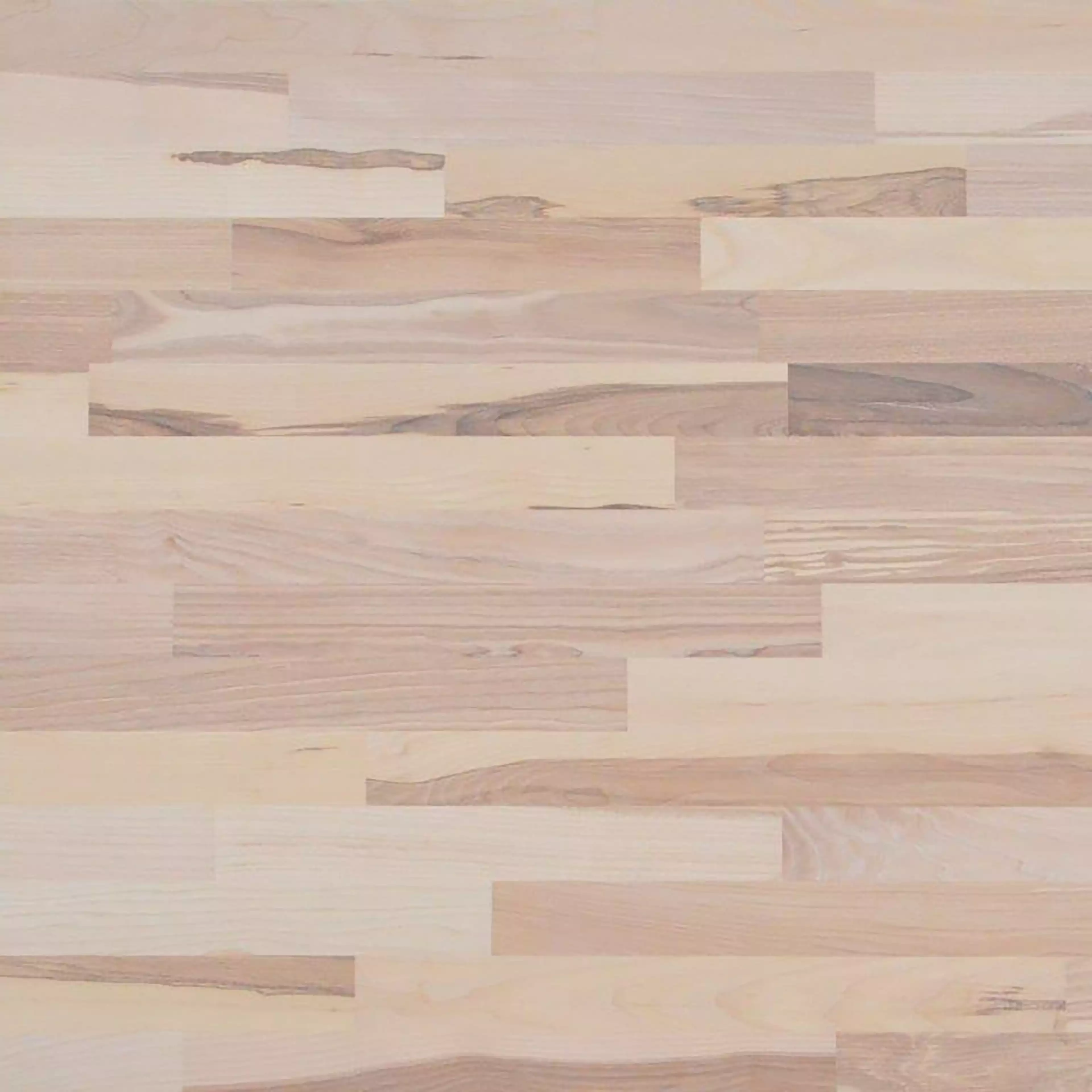 30mm Massief hout werkblad Es - Witte olie Supreme <620mm
