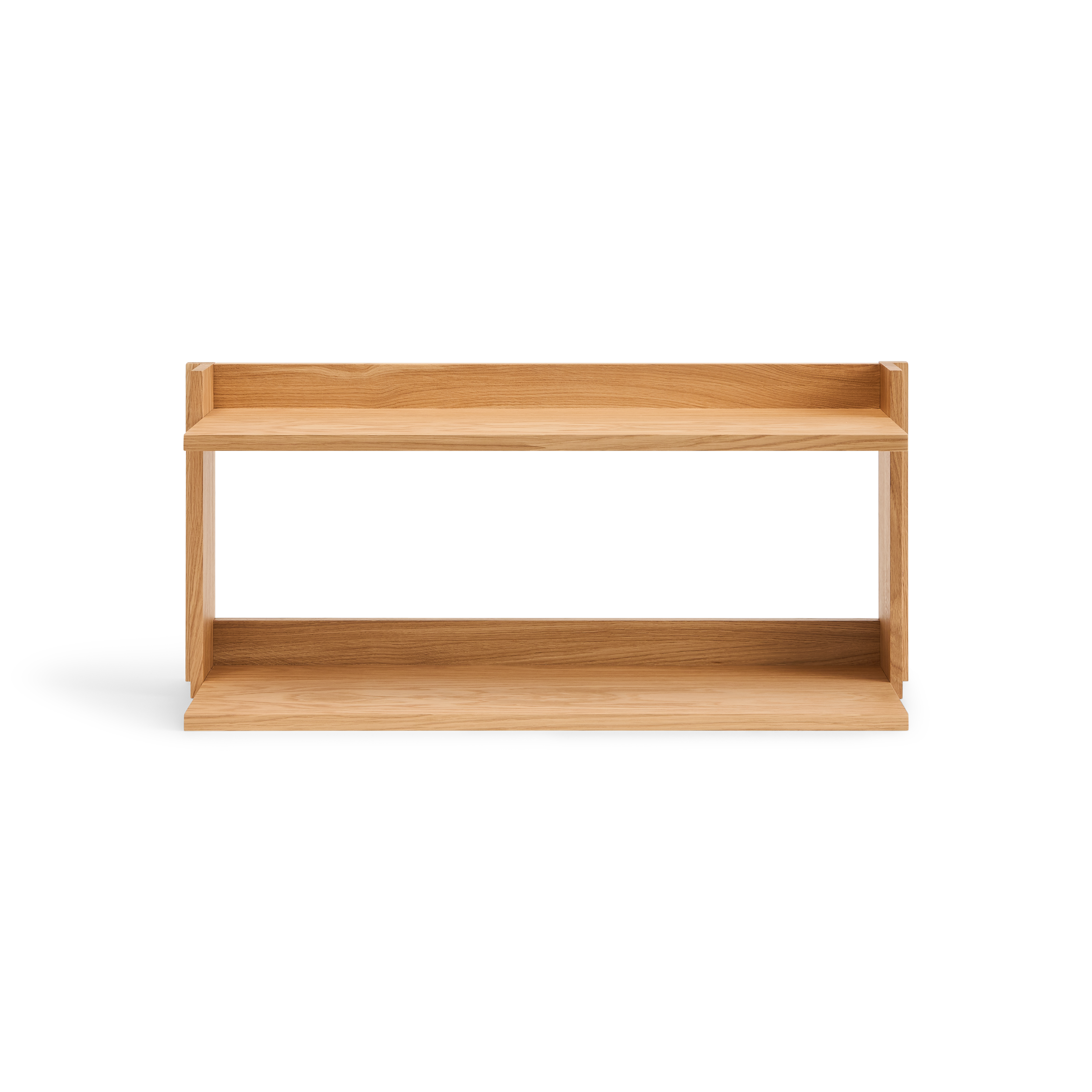 Kvik S02 Rack, Light oak, 2 shelves